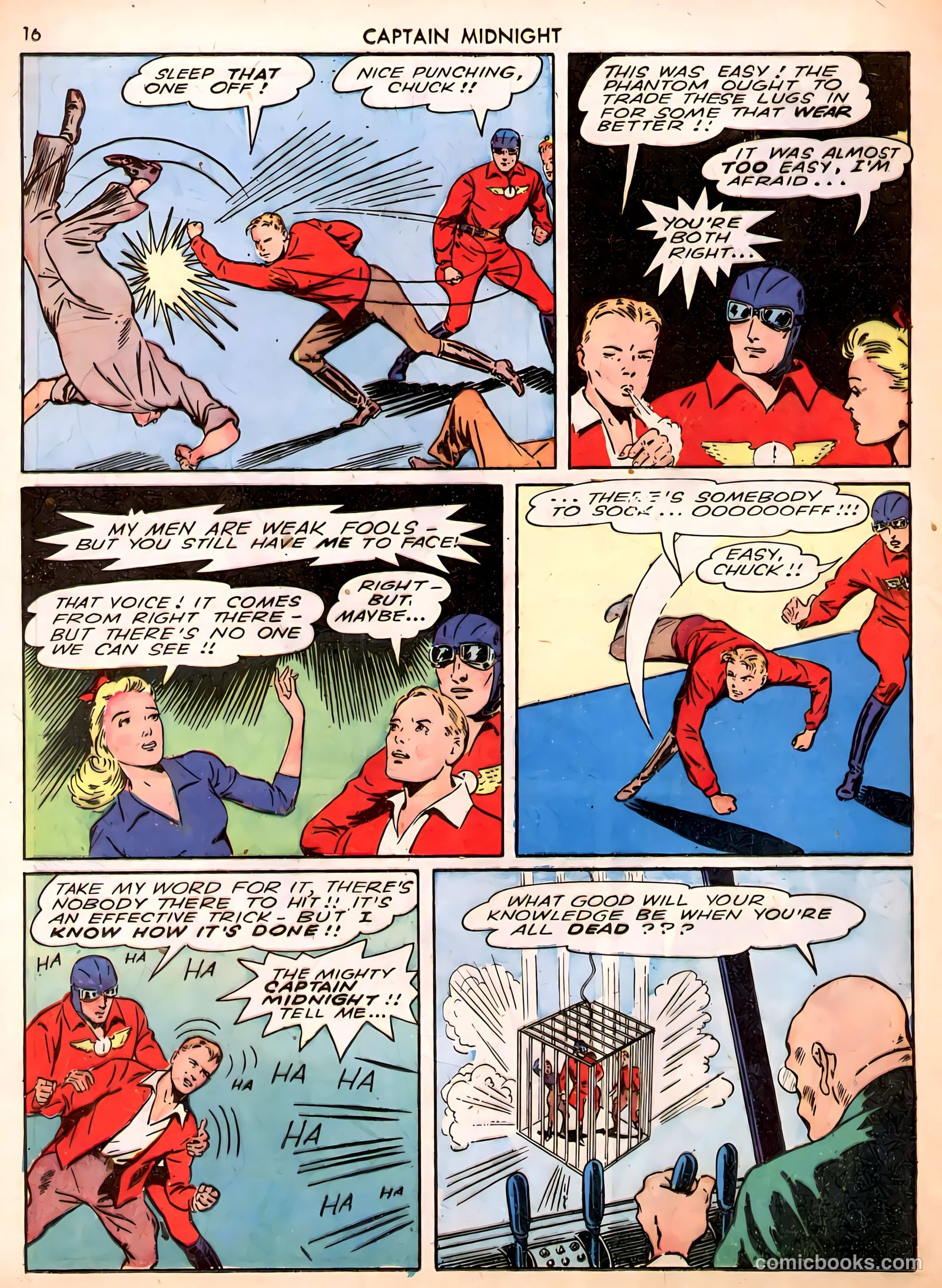 Captain Midnight #3 (1942) — page 16 of 68