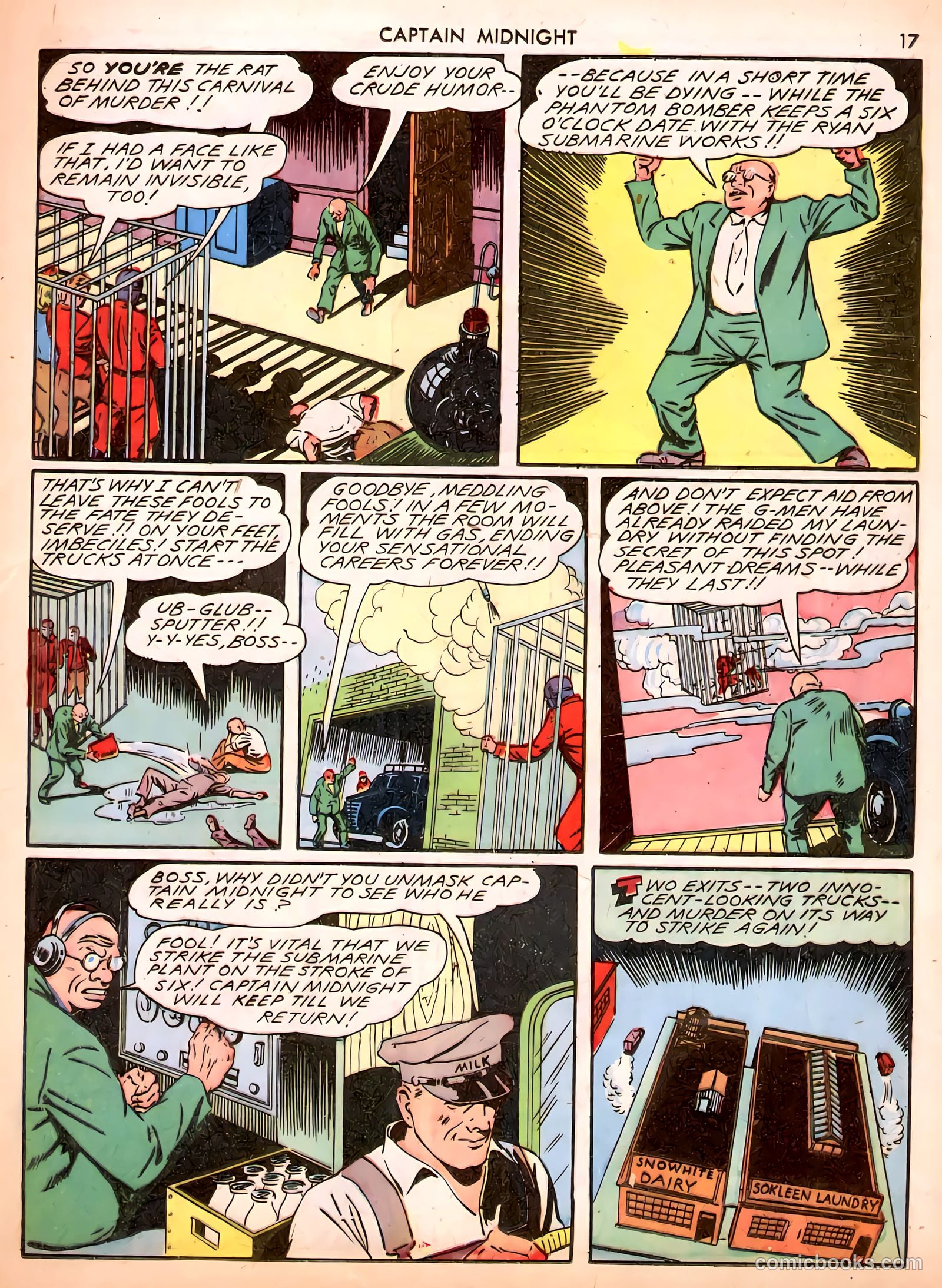Captain Midnight #3 (1942) — page 17 of 68