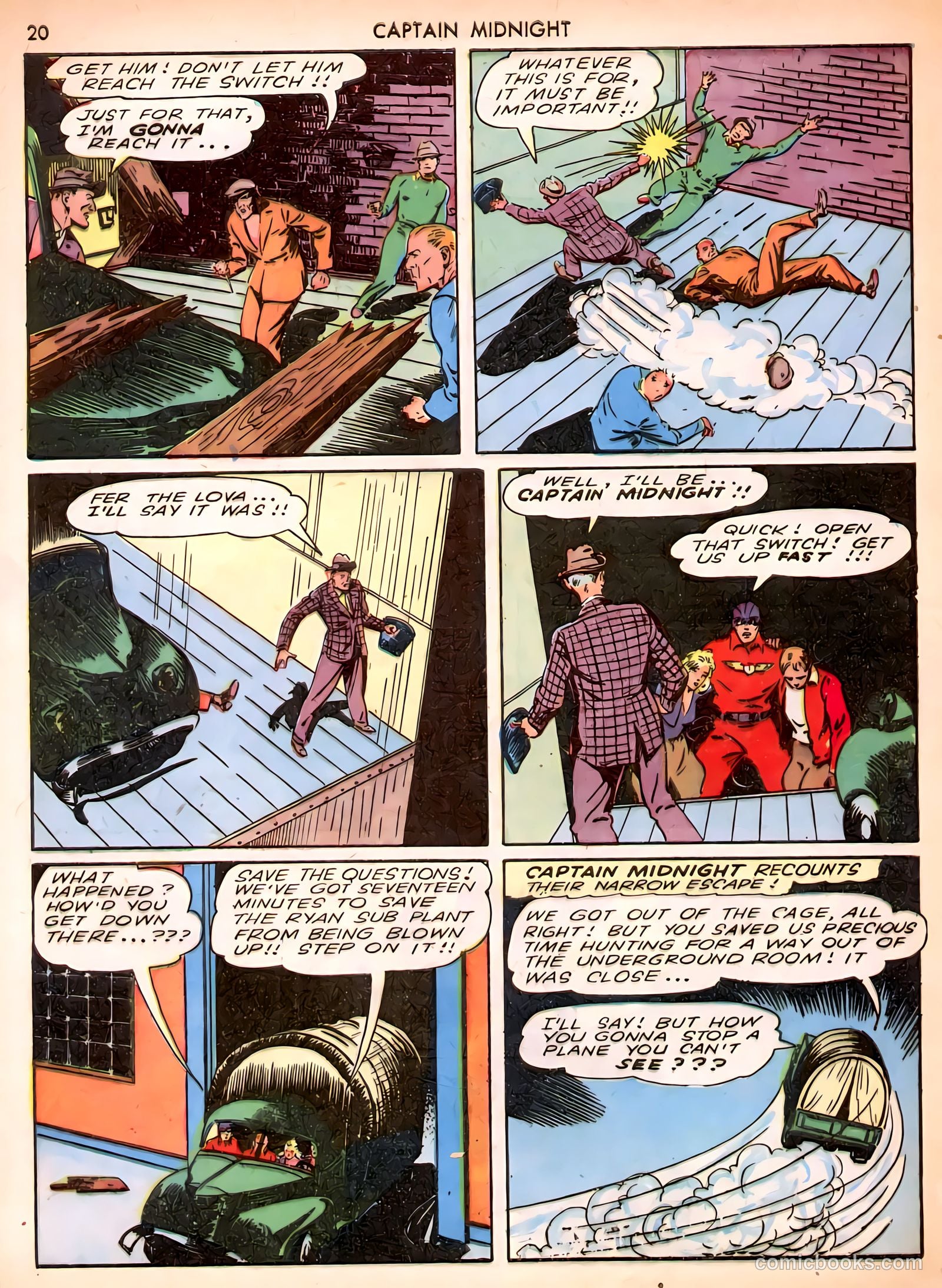 Captain Midnight #3 (1942) — page 20 of 68