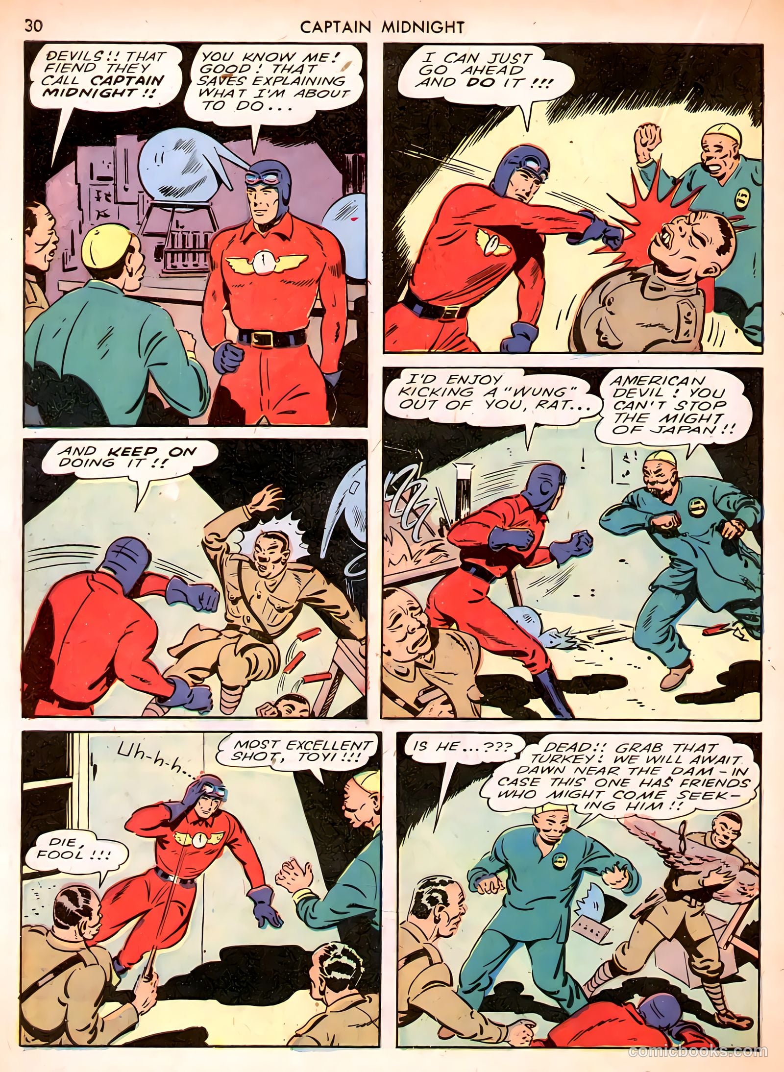 Captain Midnight #3 (1942) — page 30 of 68