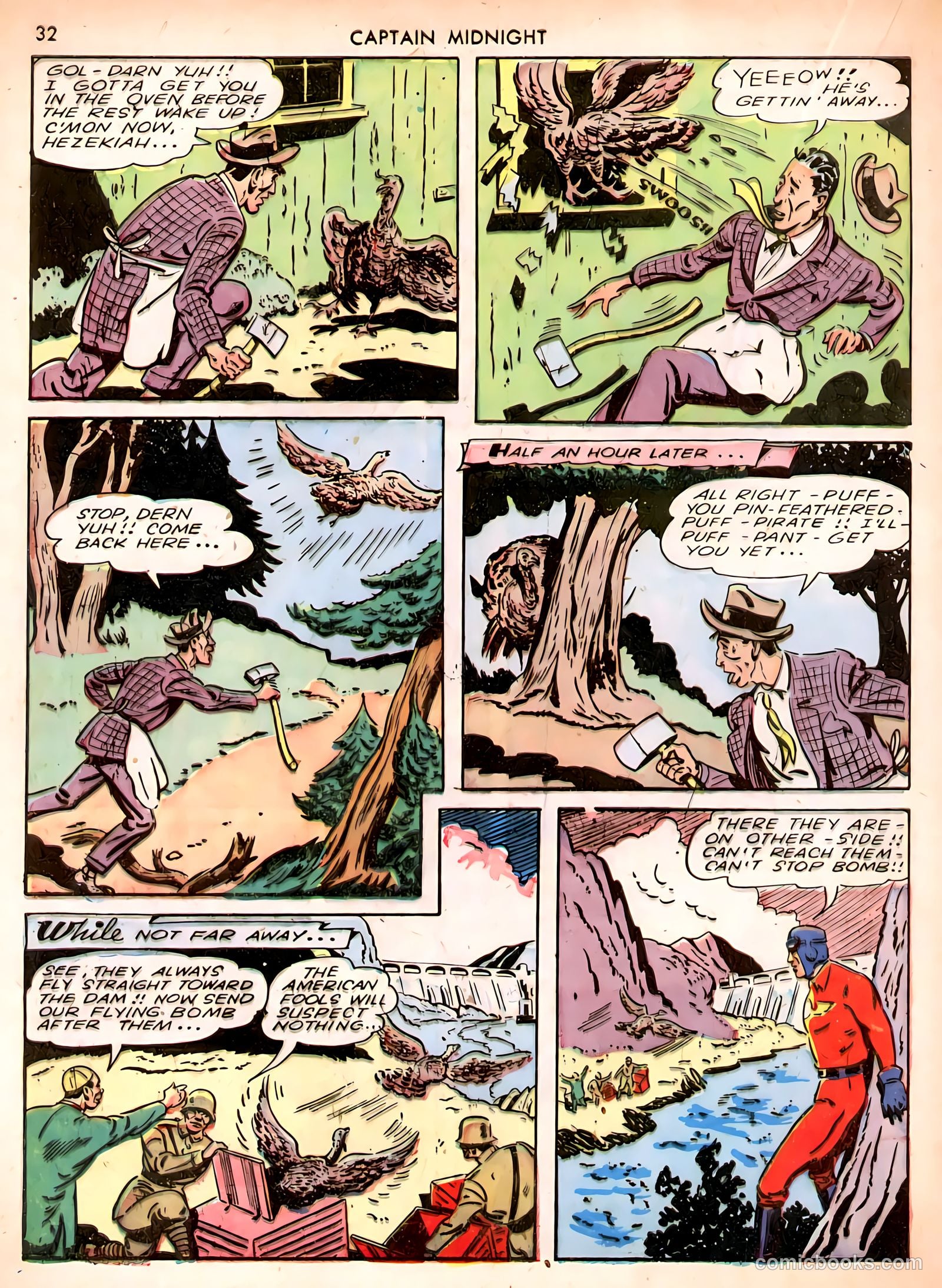 Captain Midnight #3 (1942) — page 32 of 68