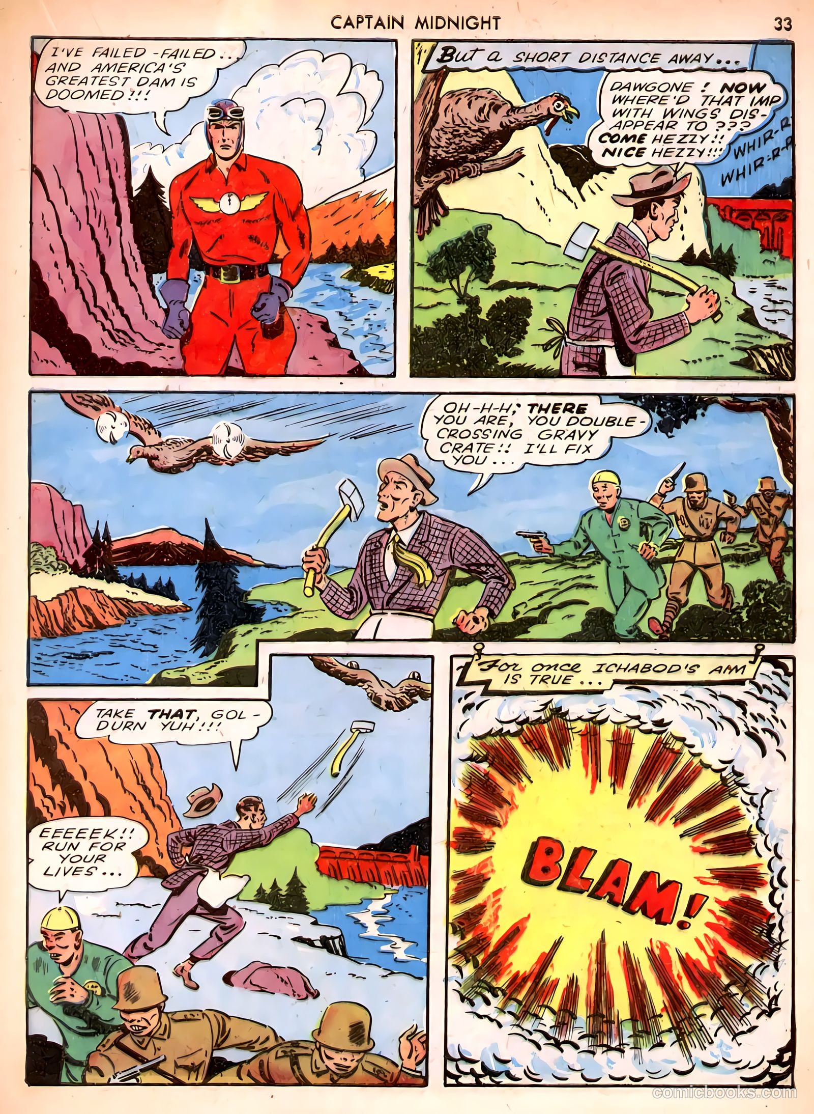 Captain Midnight #3 (1942) — page 33 of 68