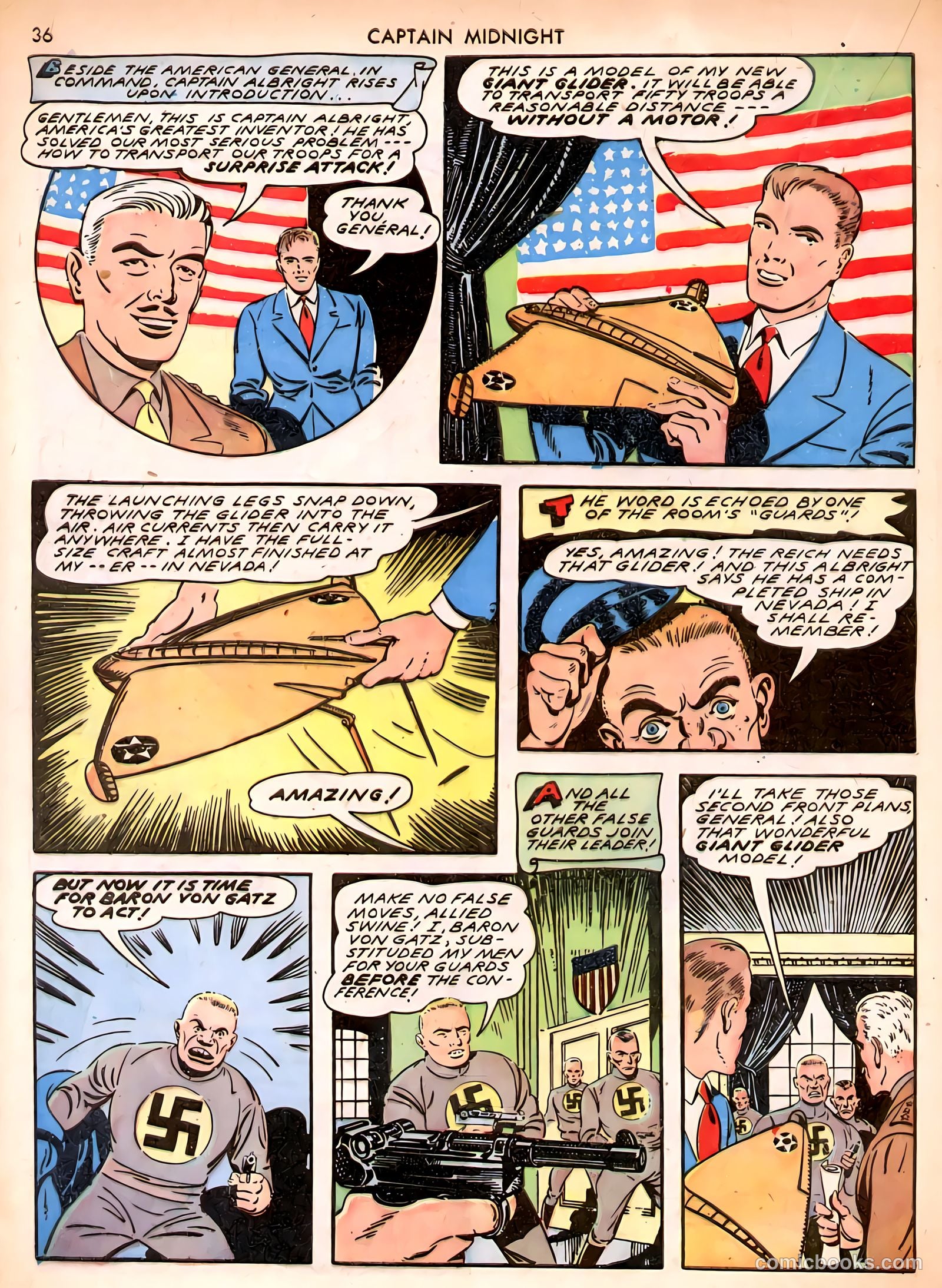 Captain Midnight #3 (1942) — page 36 of 68