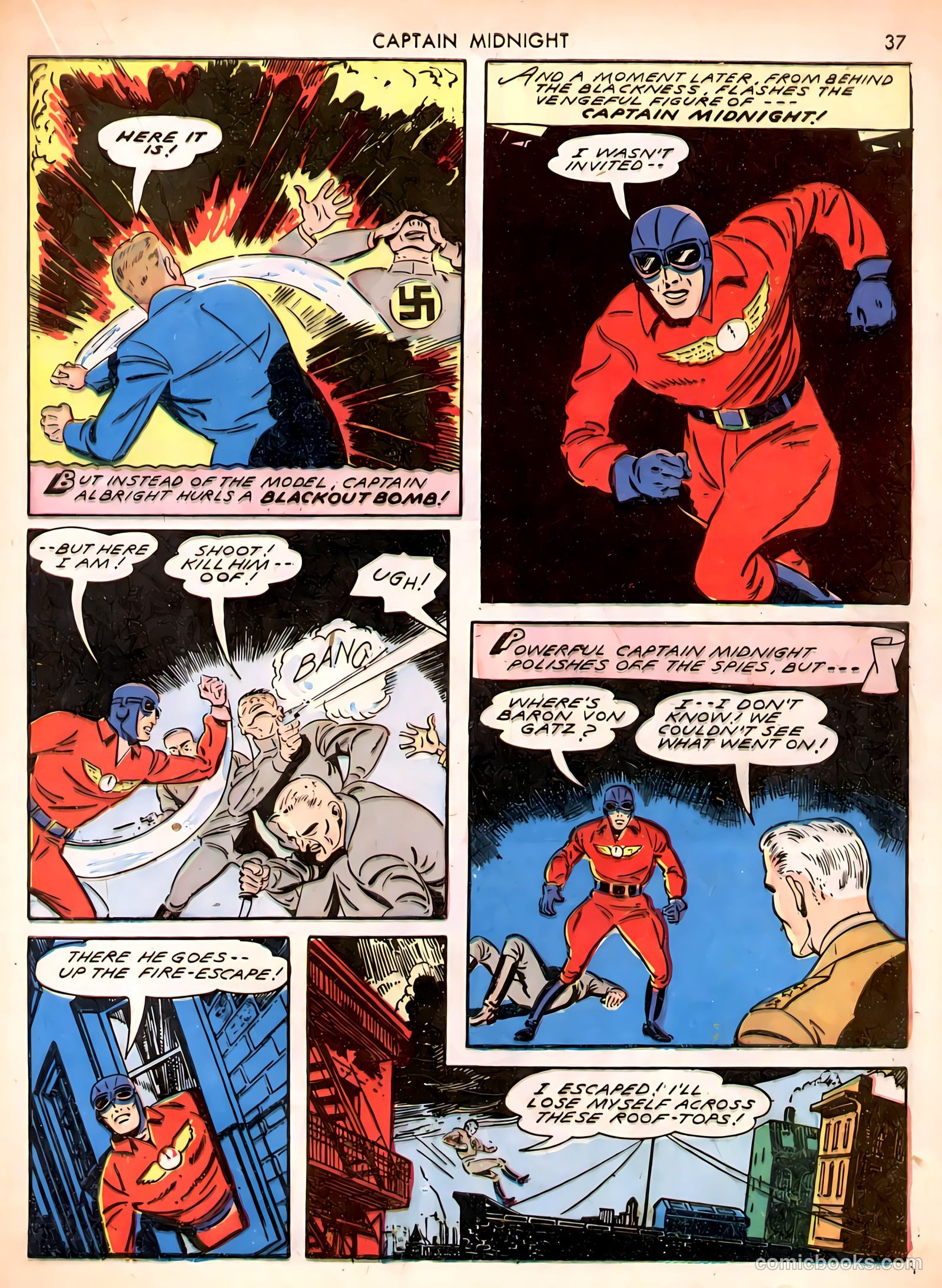 Captain Midnight #3 (1942) — page 37 of 68