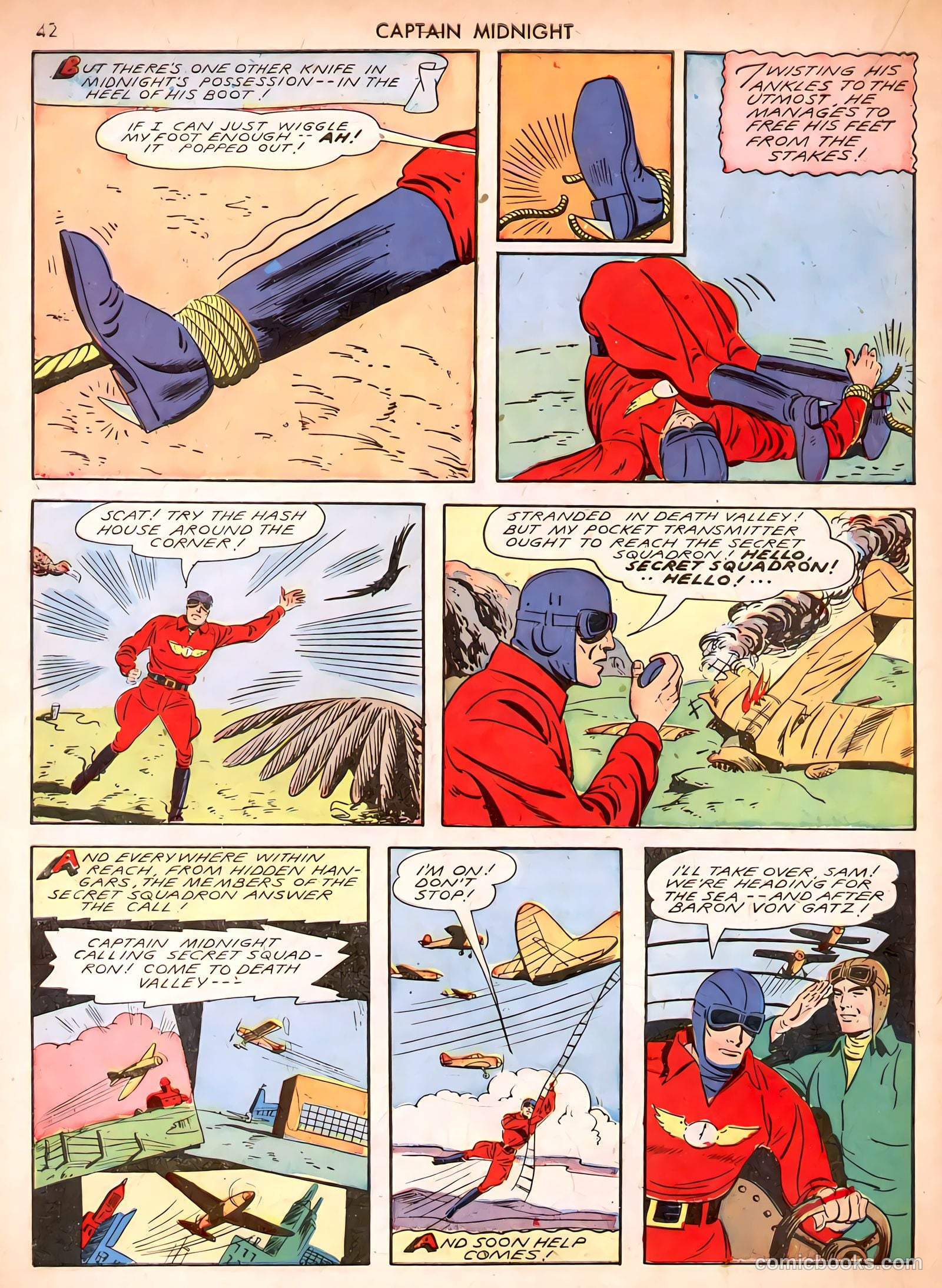 Captain Midnight #3 (1942) — page 42 of 68