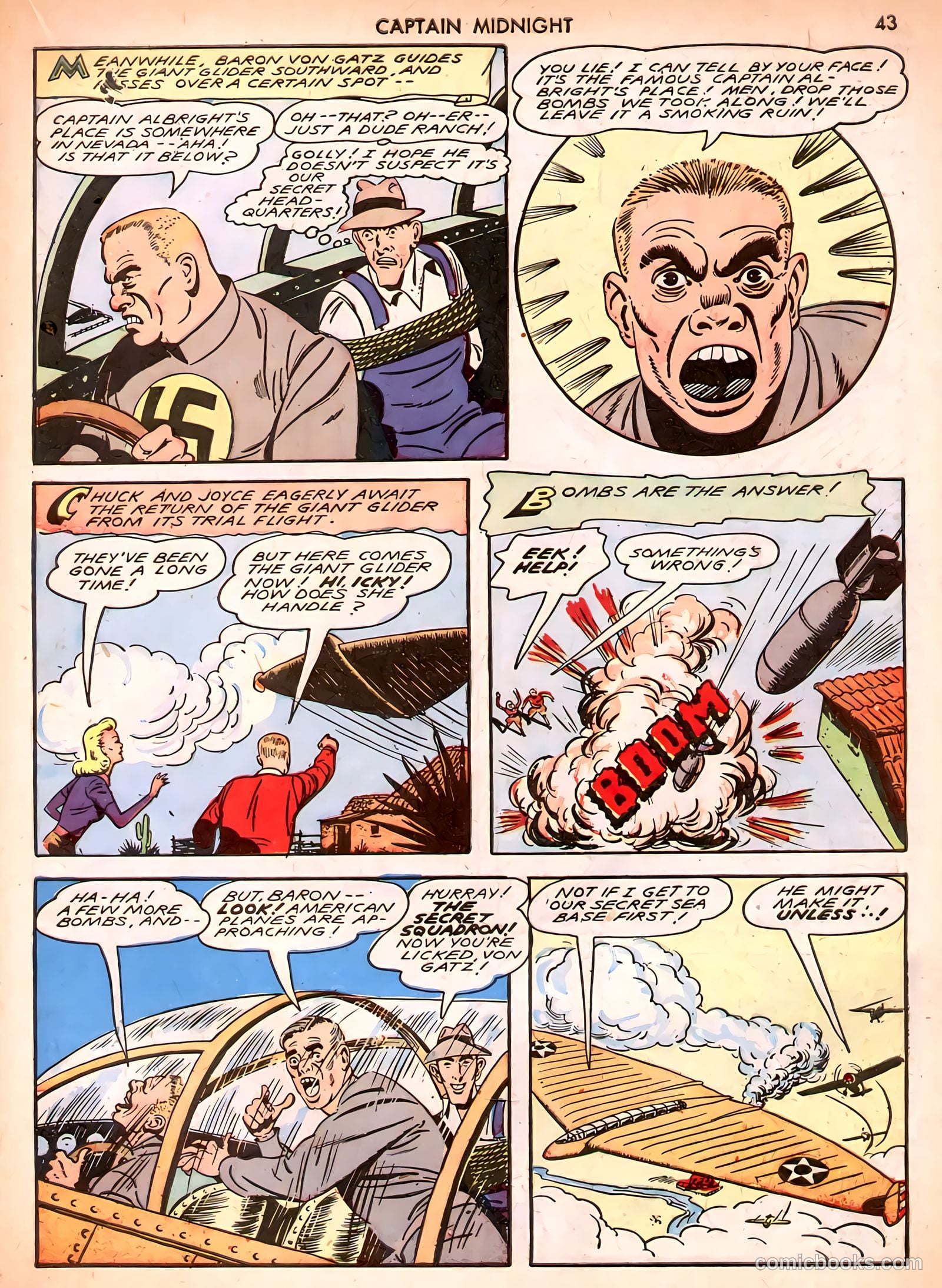 Captain Midnight #3 (1942) — page 43 of 68