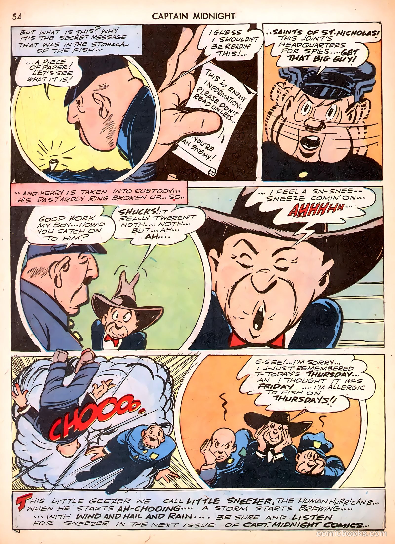 Captain Midnight #3 (1942) — page 54 of 68