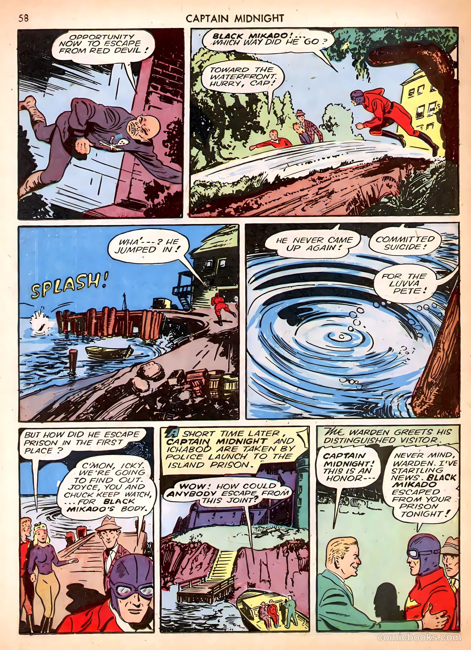 Captain Midnight #3 (1942) — page 58 of 68