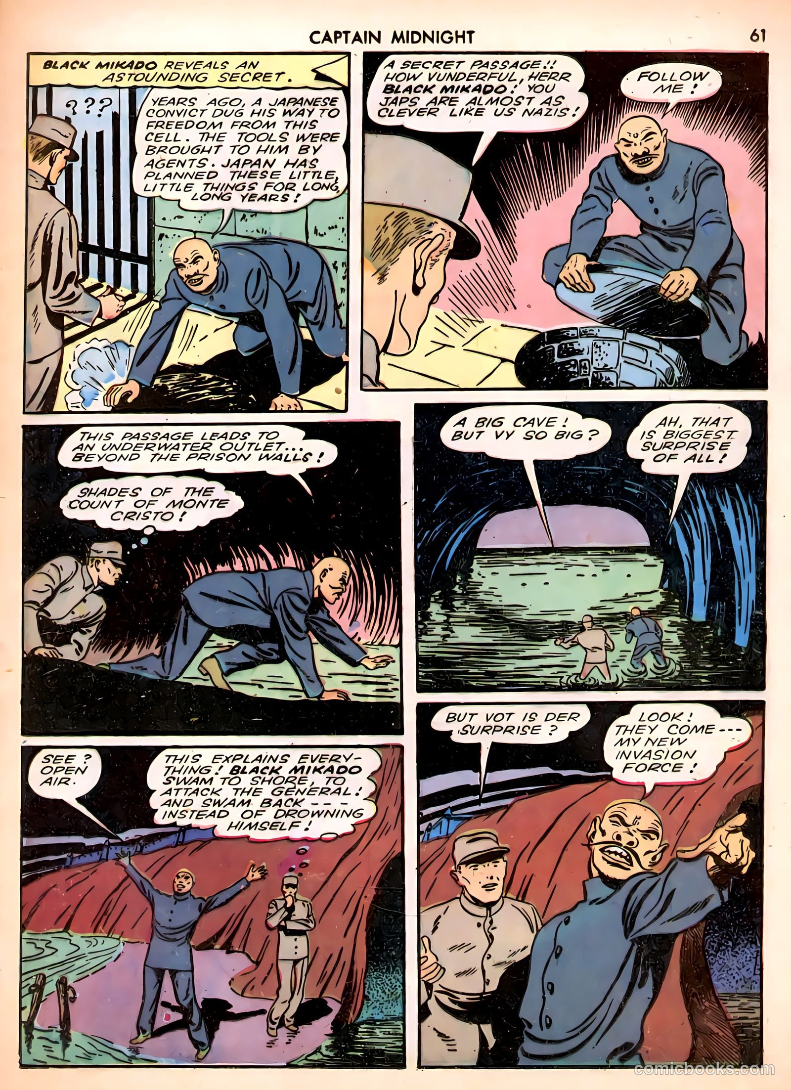 Captain Midnight #3 (1942) — page 61 of 68