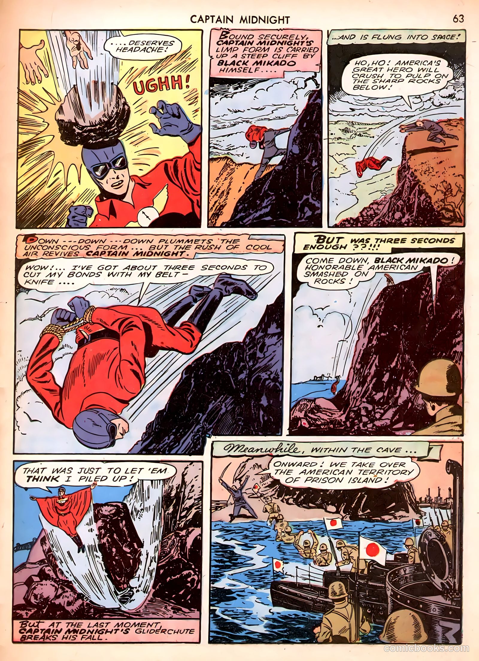 Captain Midnight #3 (1942) — page 63 of 68