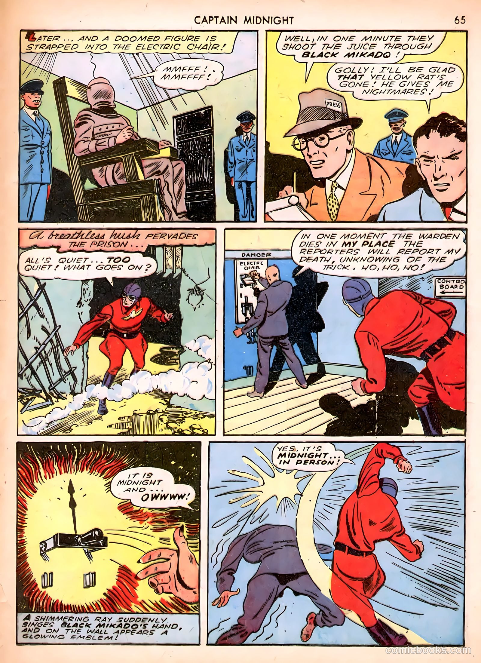 Captain Midnight #3 (1942) — page 65 of 68