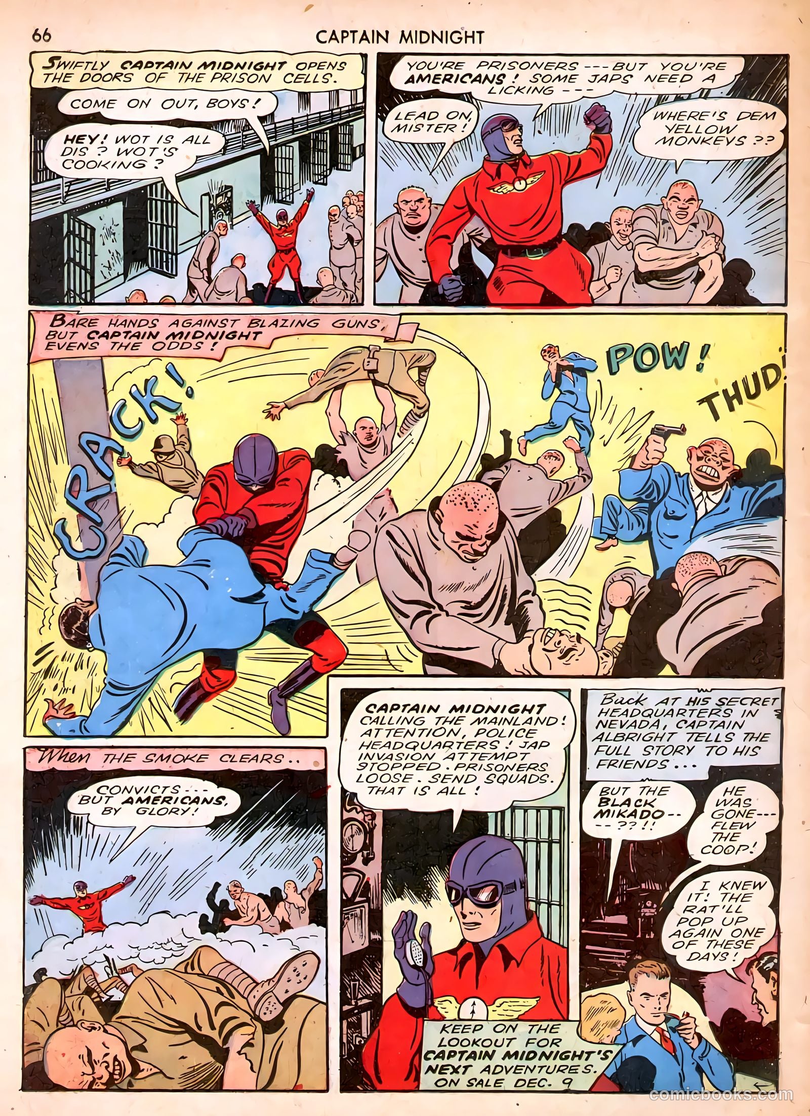 Captain Midnight #3 (1942) — page 66 of 68
