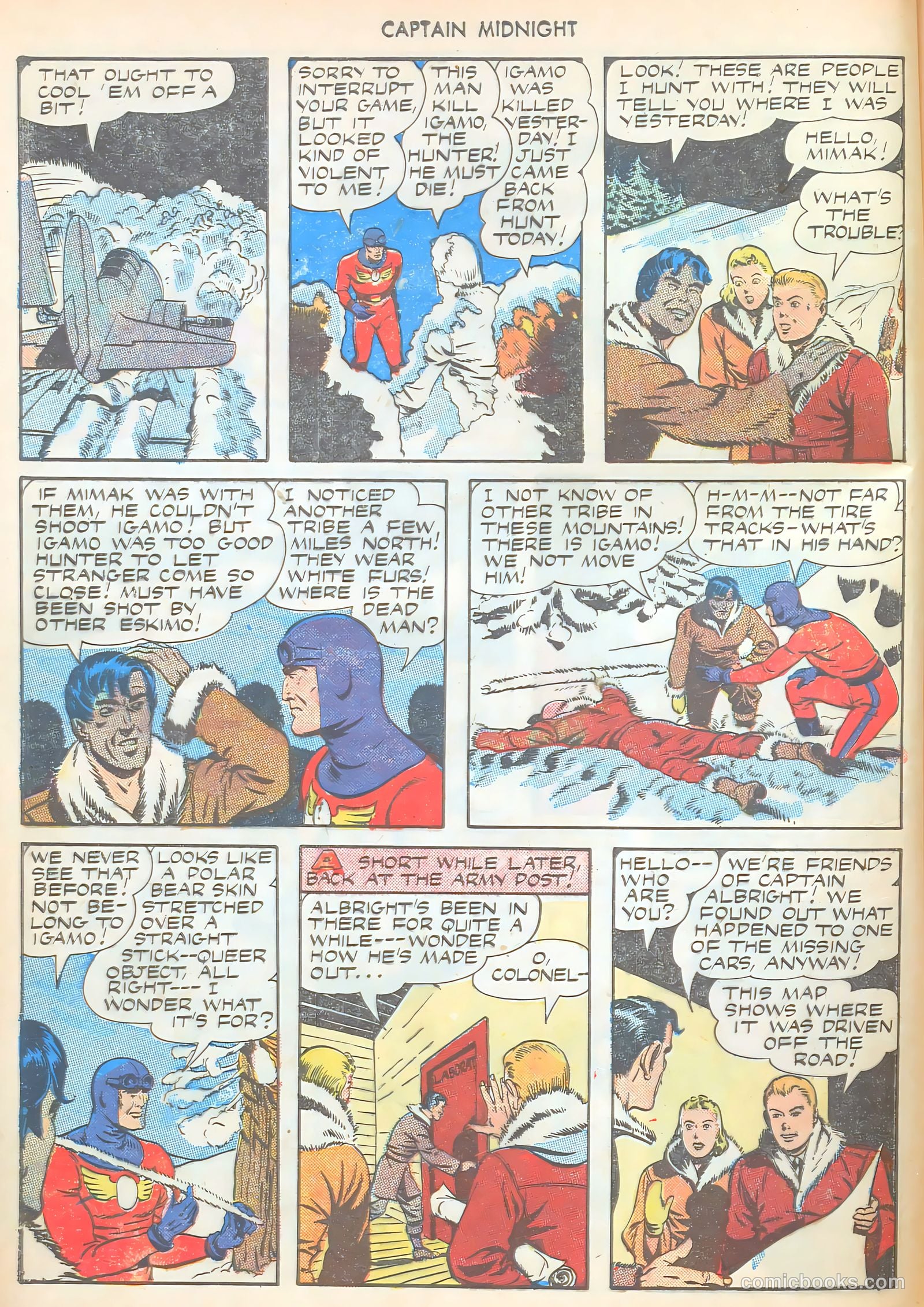 Captain Midnight #30 (1945) — page 8 of 36