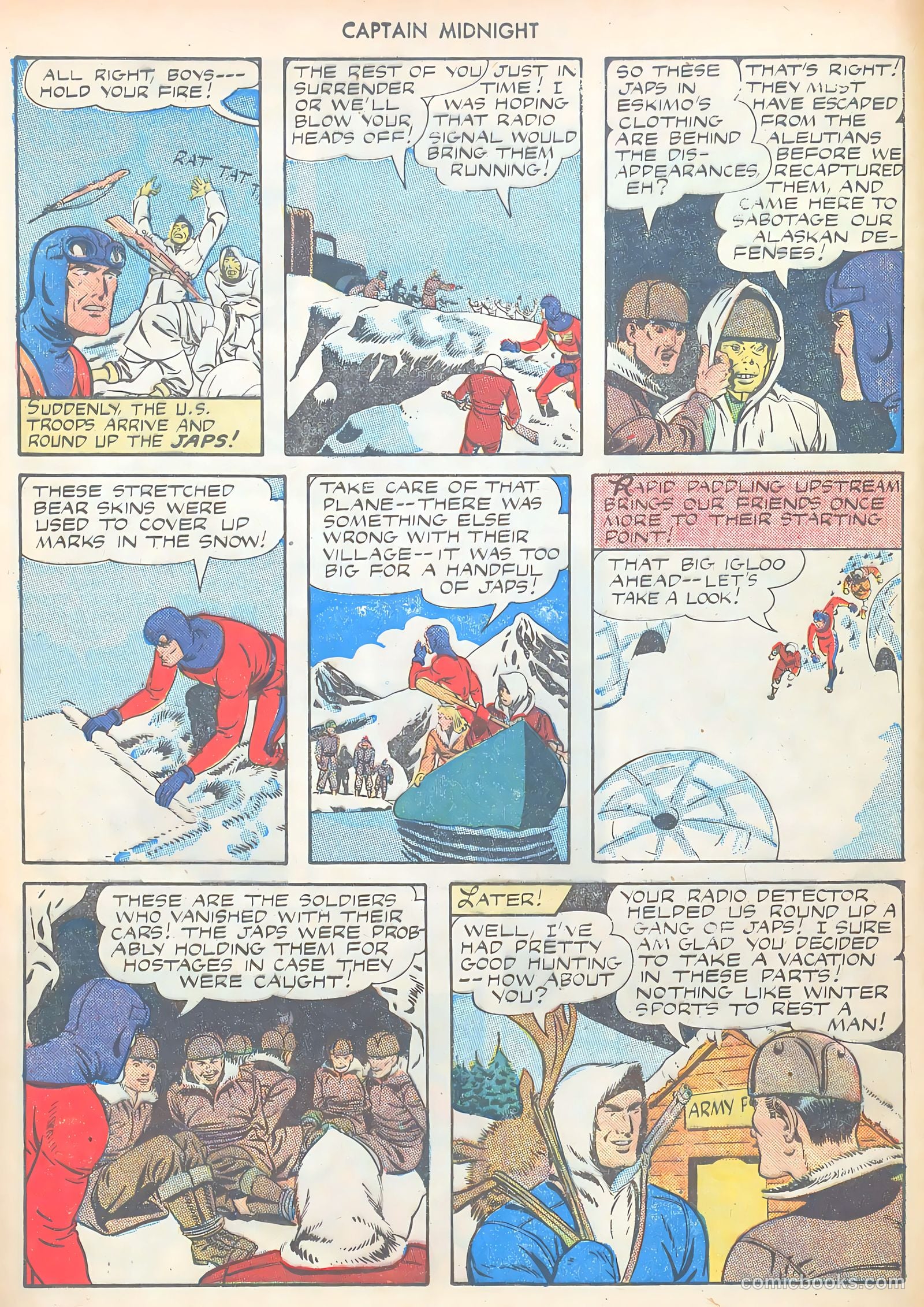 Captain Midnight #30 (1945) — page 12 of 36