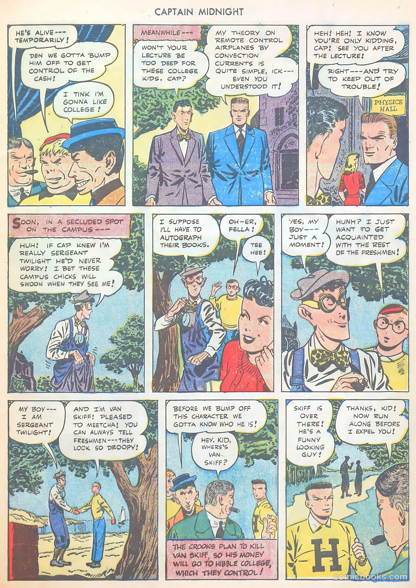 Captain Midnight #30 (1945) — page 17 of 36