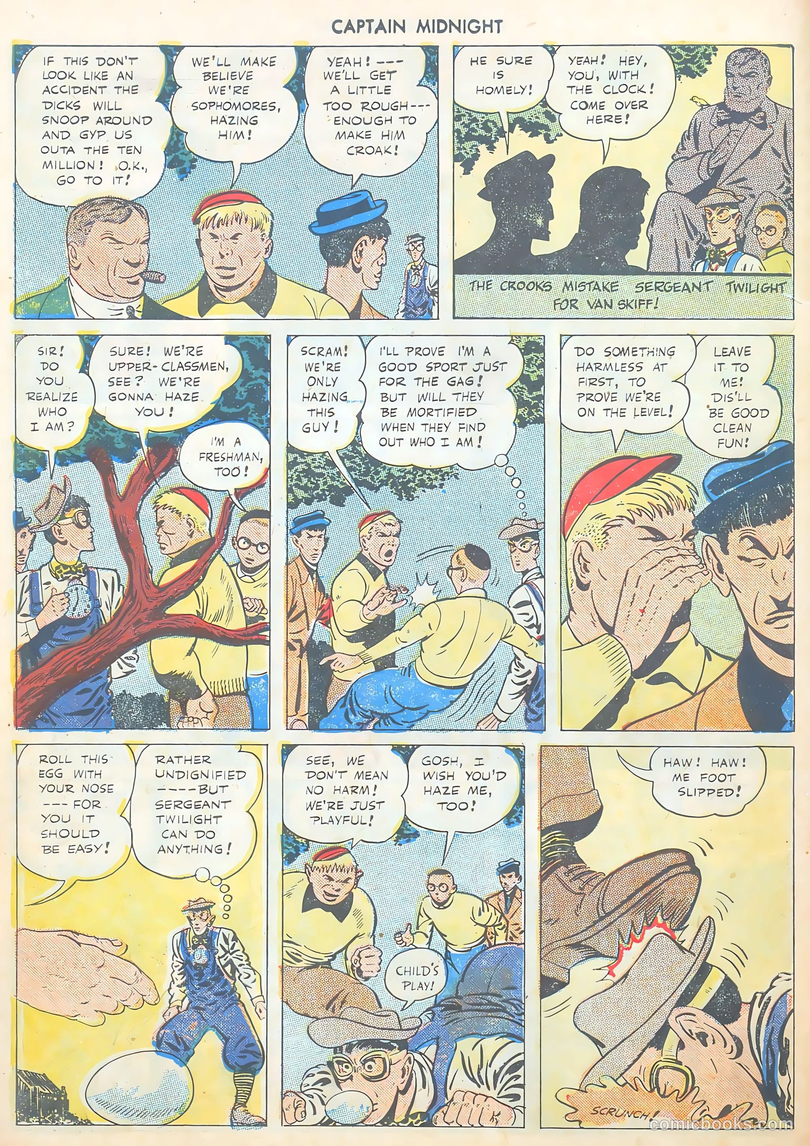 Captain Midnight #30 (1945) — page 18 of 36