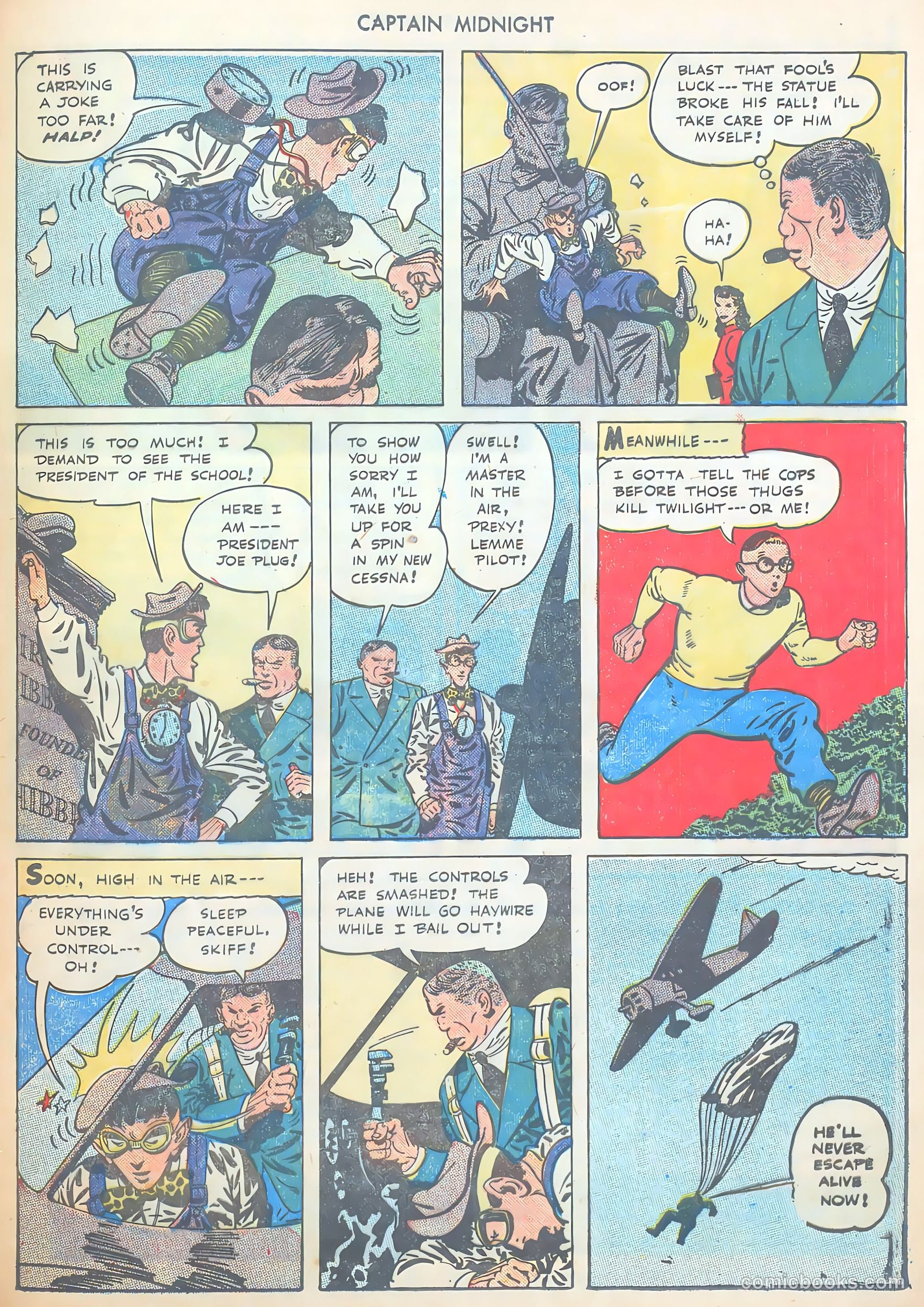 Captain Midnight #30 (1945) — page 21 of 36