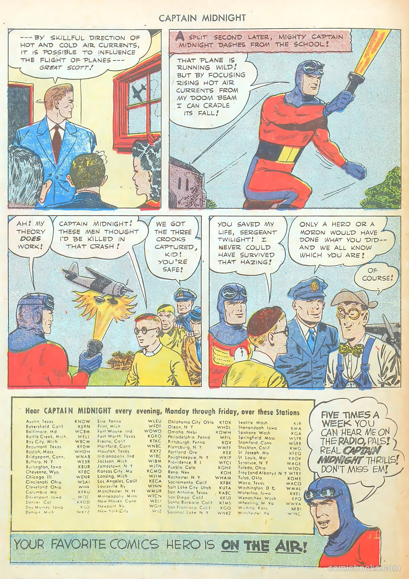 Captain Midnight #30 (1945) — page 22 of 36