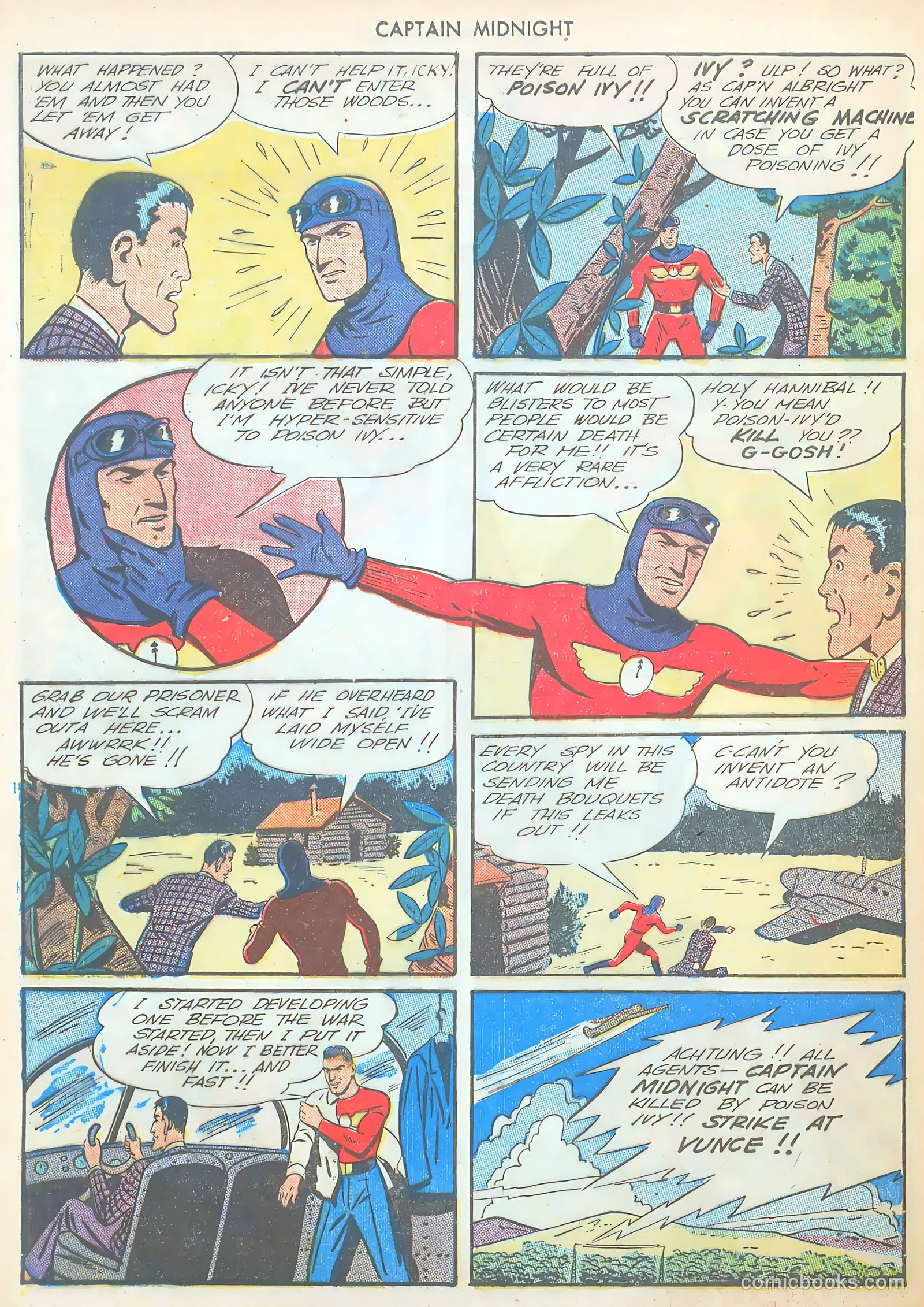 Captain Midnight #30 (1945) — page 28 of 36