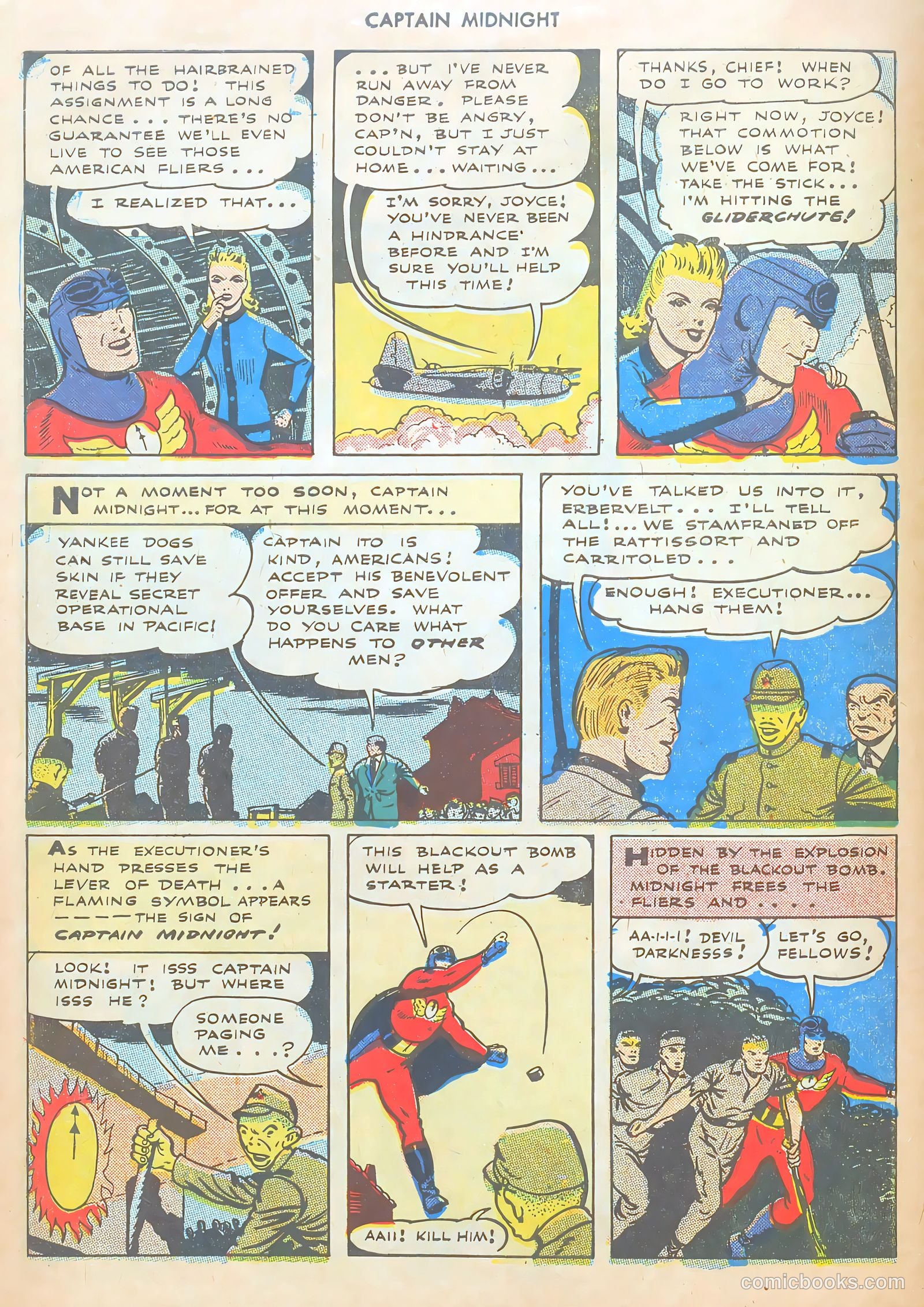 Captain Midnight #31 (1945) — page 6 of 36