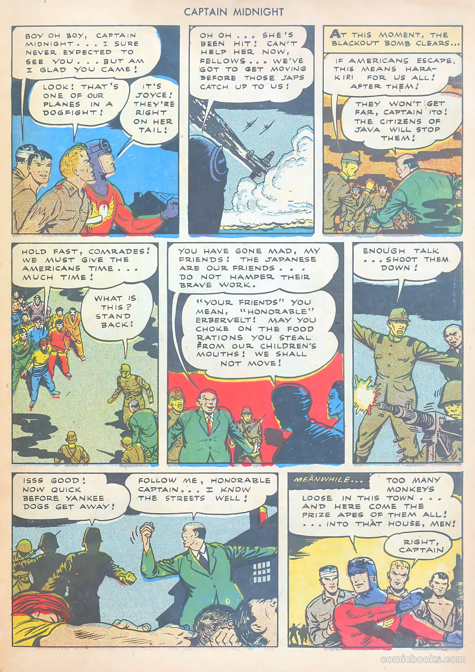 Captain Midnight #31 (1945) — page 7 of 36
