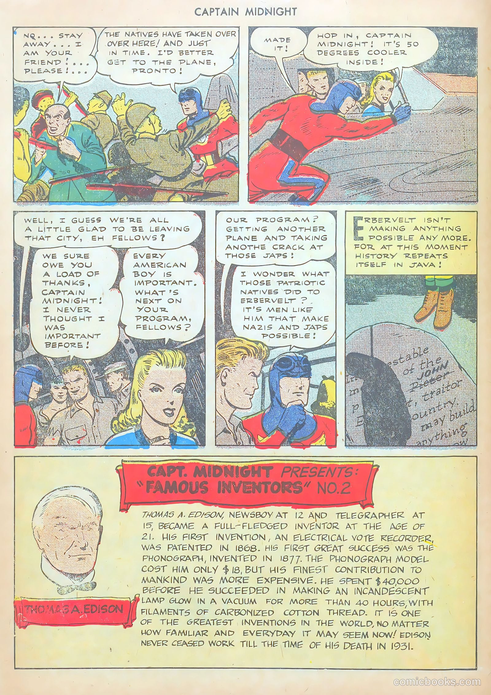 Captain Midnight #31 (1945) — page 10 of 36