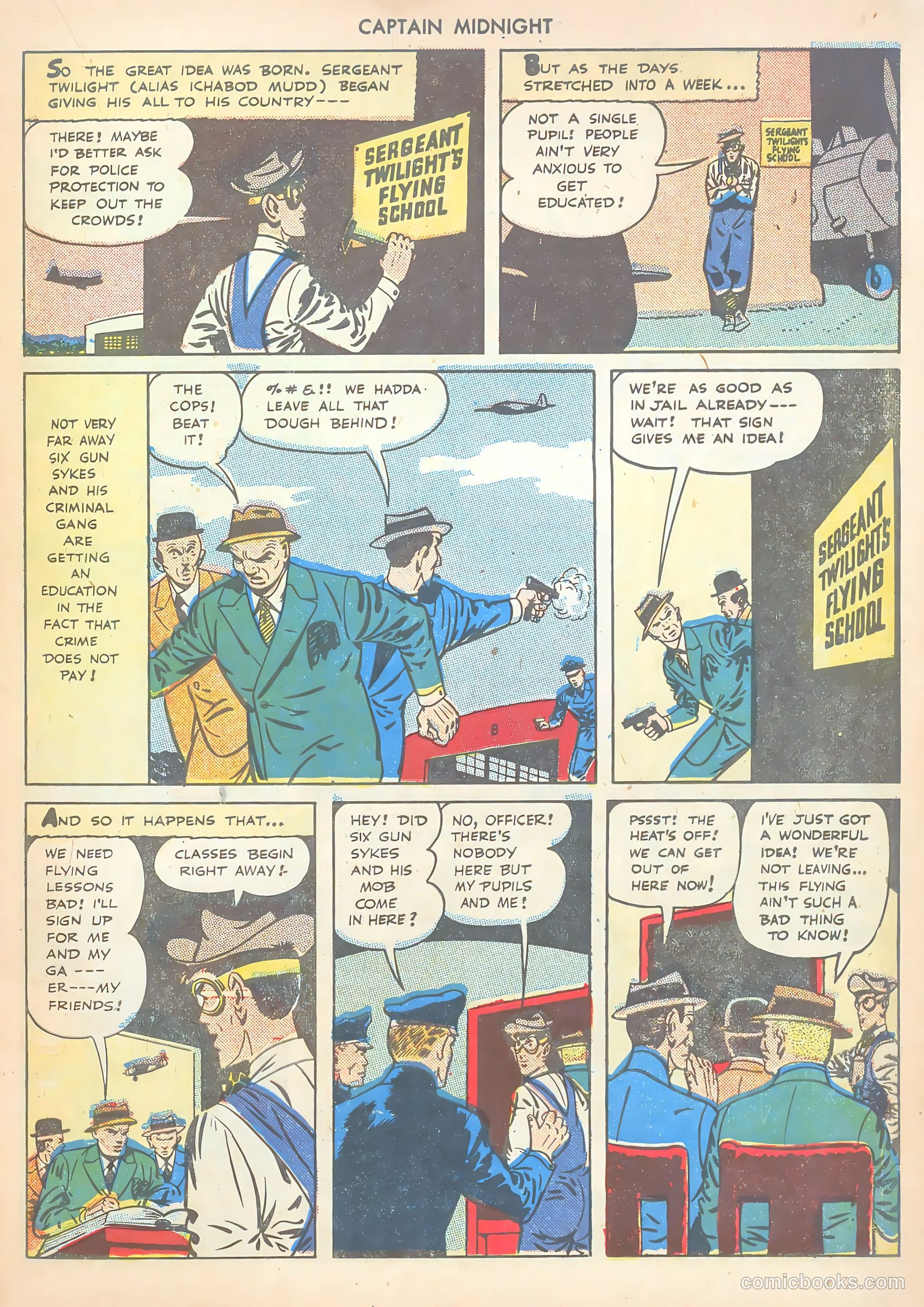 Captain Midnight #31 (1945) — page 15 of 36