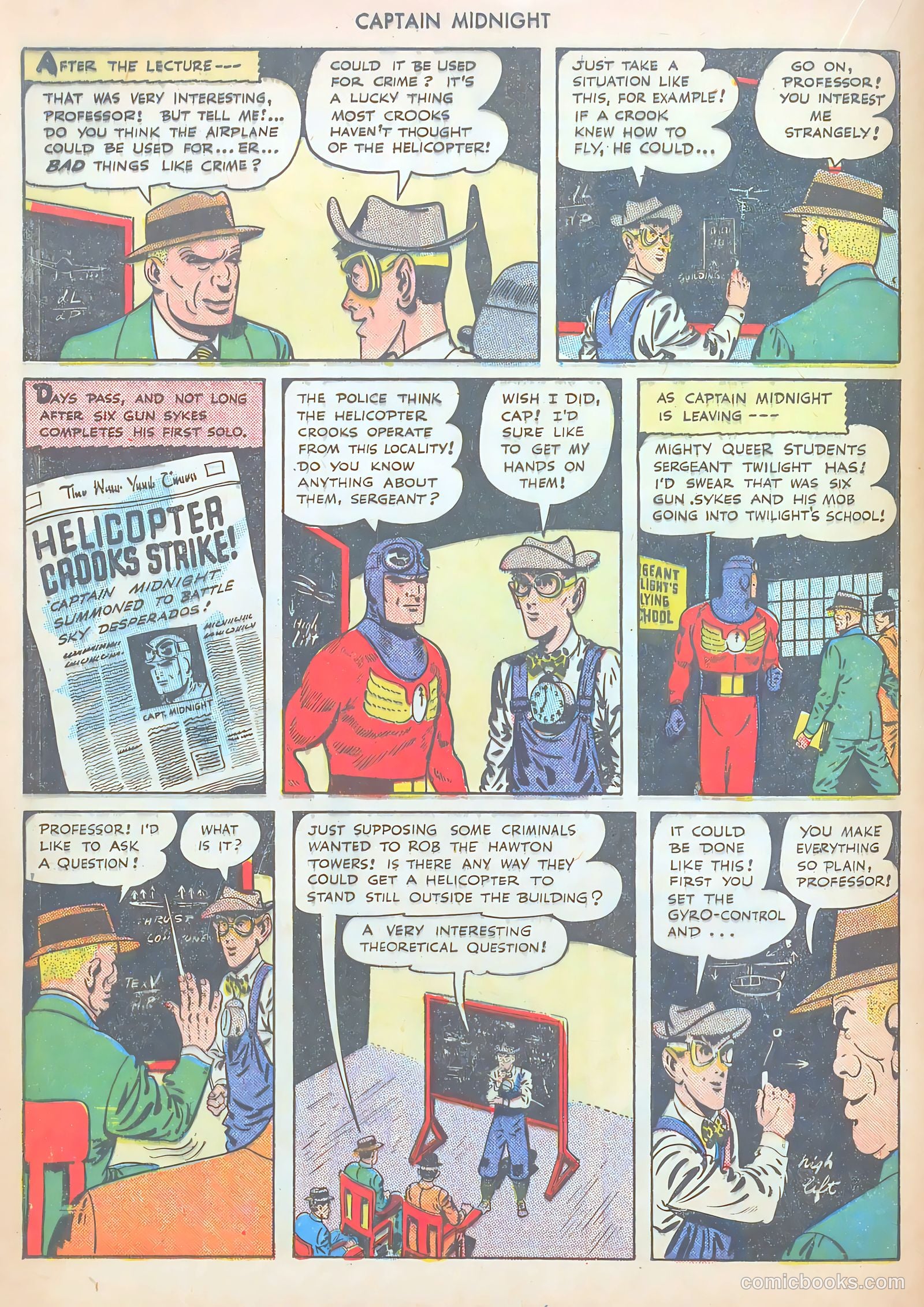 Captain Midnight #31 (1945) — page 16 of 36