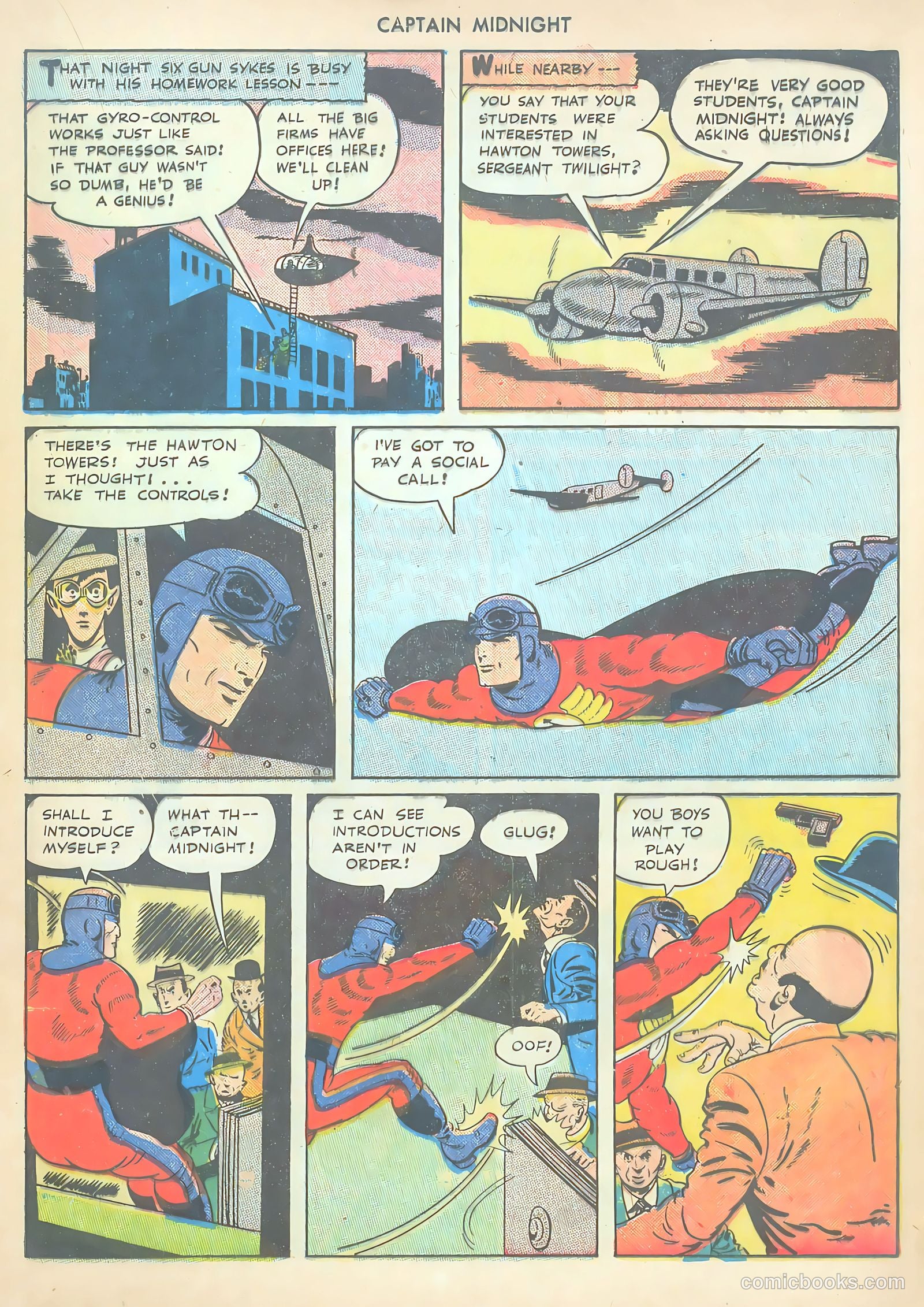 Captain Midnight #31 (1945) — page 17 of 36