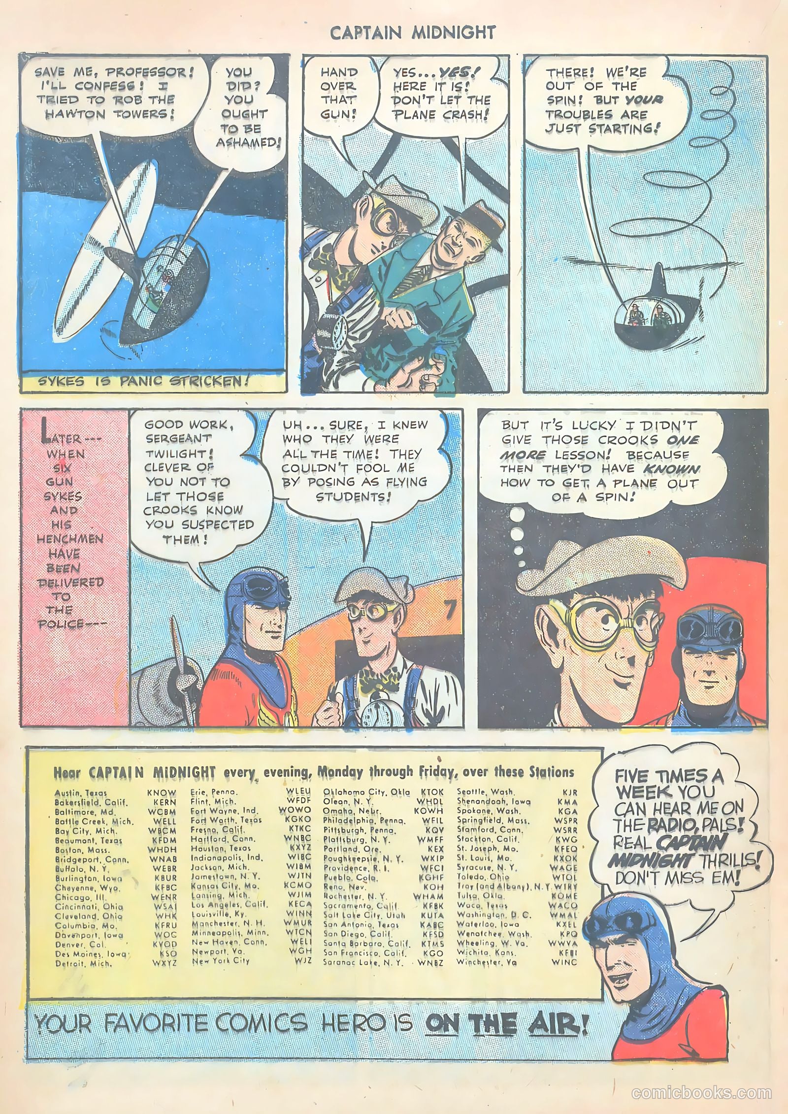 Captain Midnight #31 (1945) — page 20 of 36