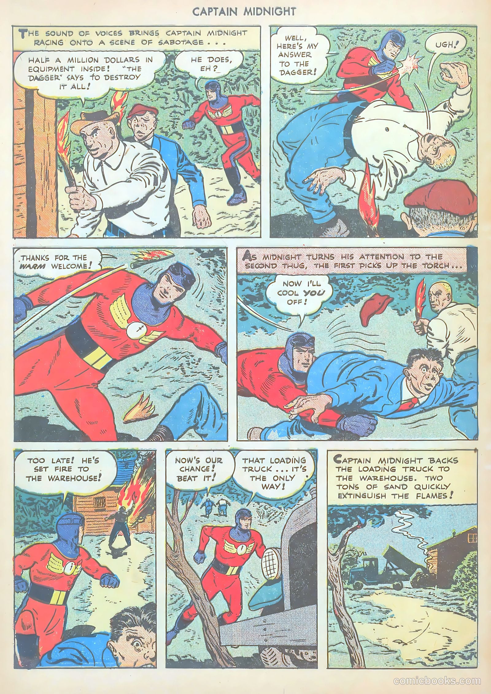 Captain Midnight #31 (1945) — page 28 of 36