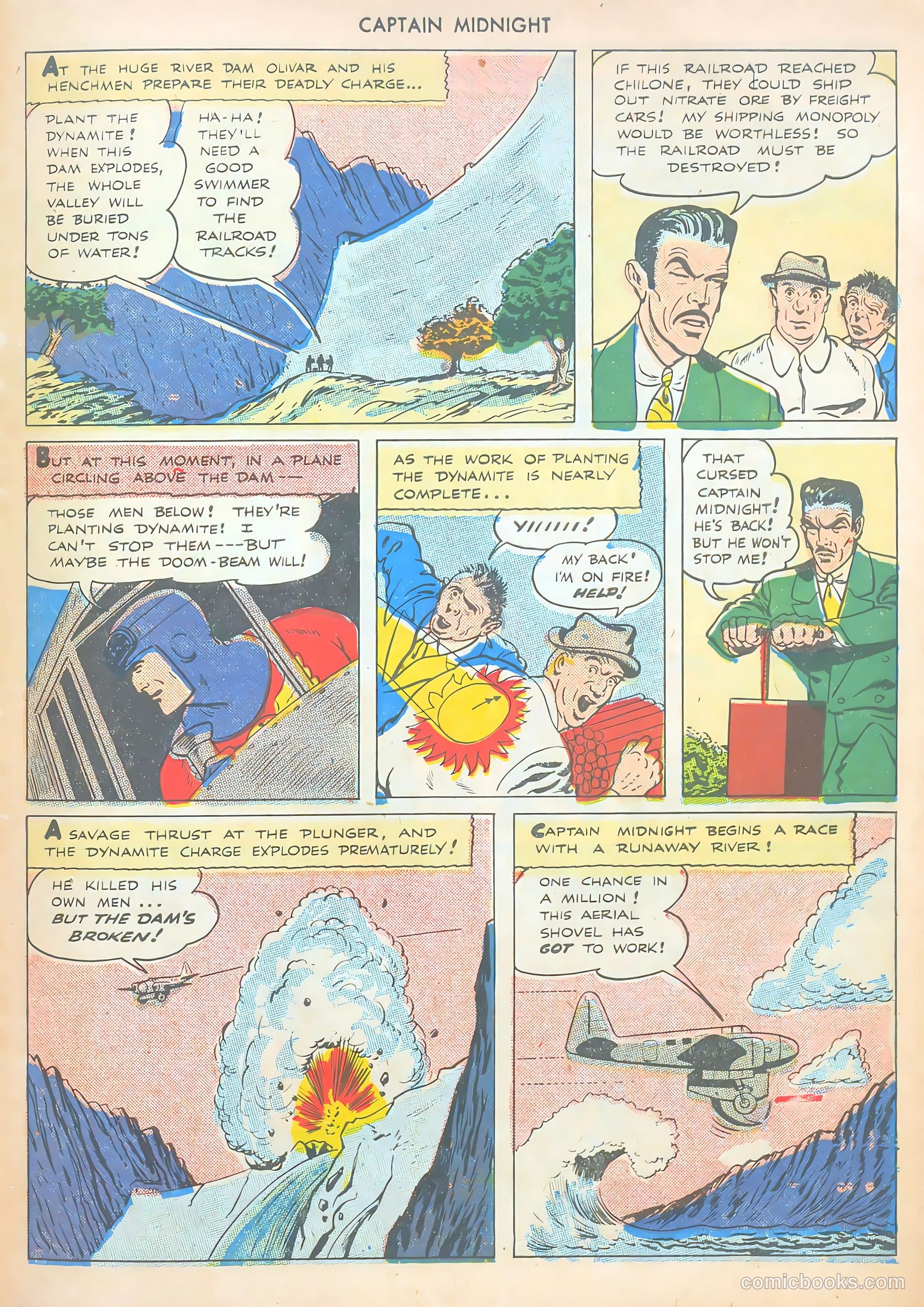 Captain Midnight #31 (1945) — page 31 of 36