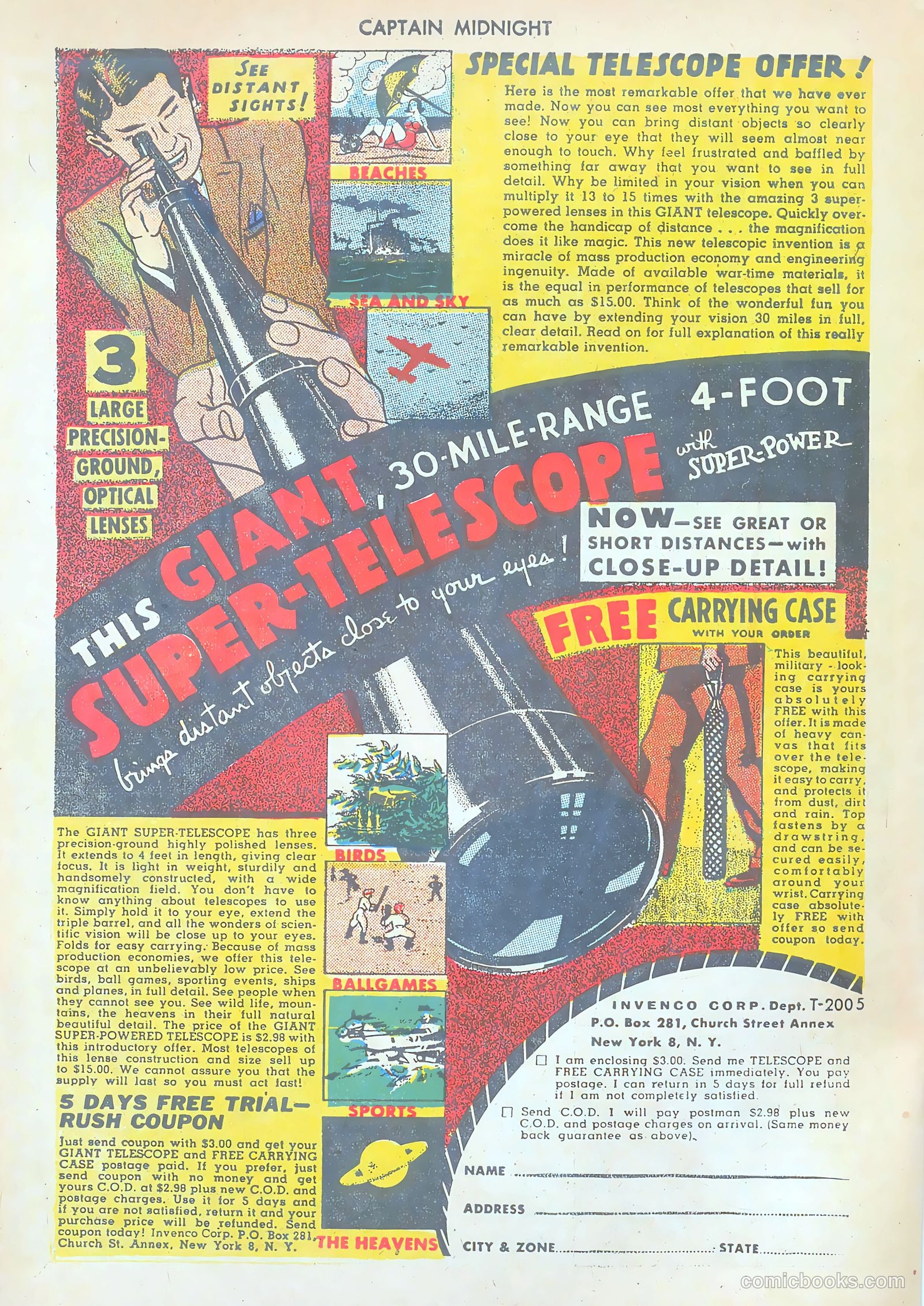 Captain Midnight #31 (1945) — page 34 of 36