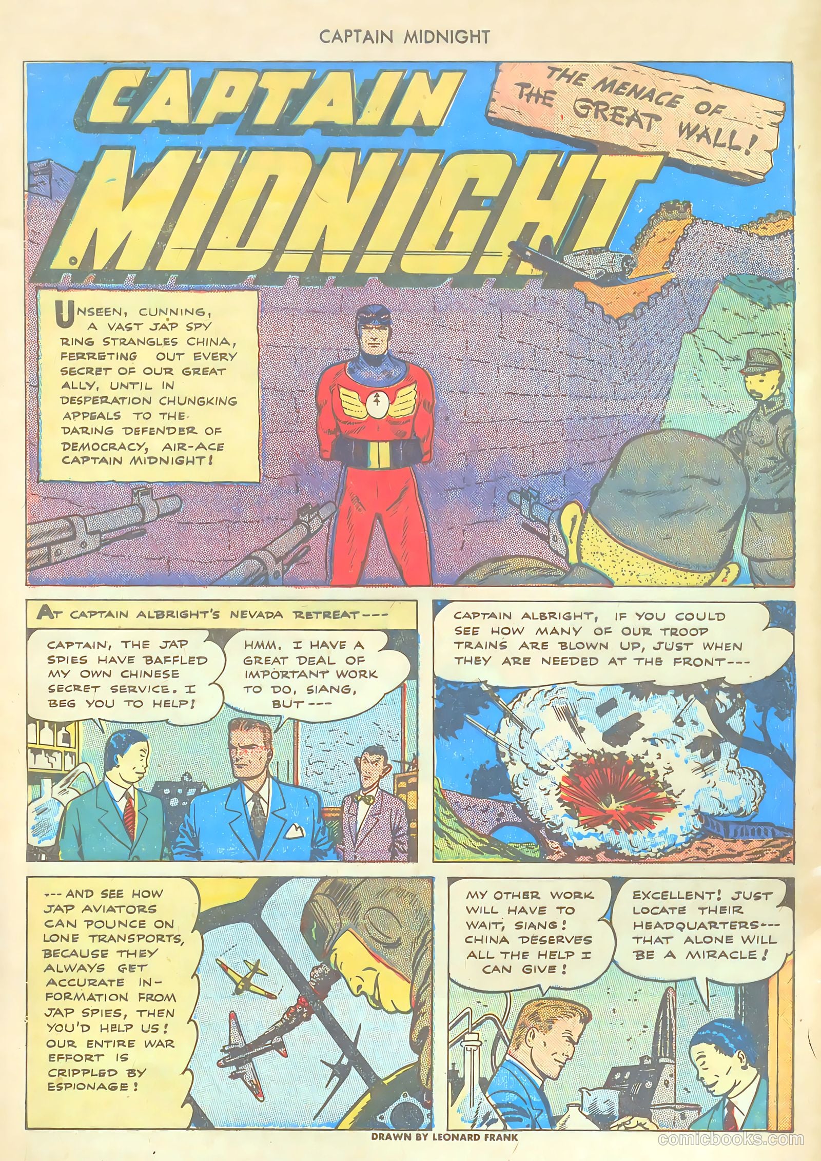 Captain Midnight #32 (1945) — page 4 of 35