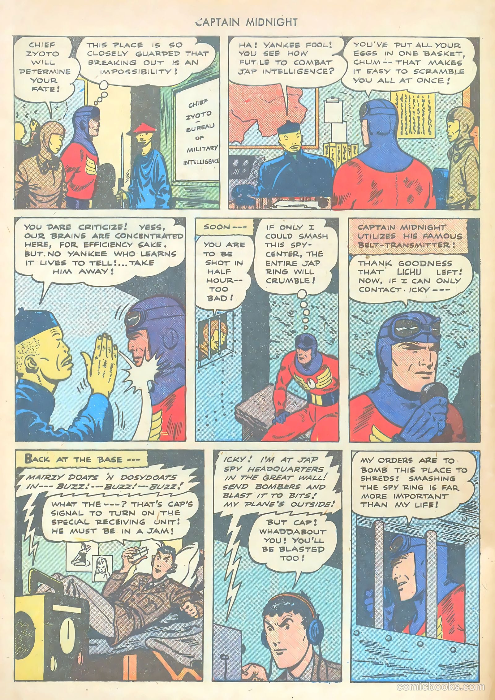 Captain Midnight #32 (1945) — page 8 of 35