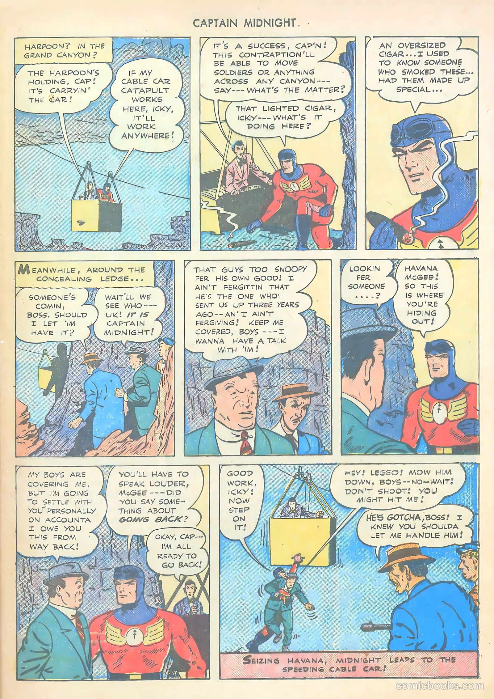 Captain Midnight #32 (1945) — page 20 of 35