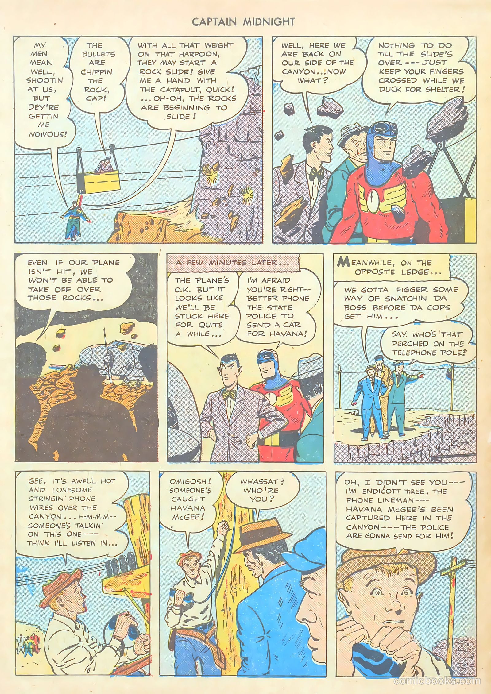 Captain Midnight #32 (1945) — page 21 of 35
