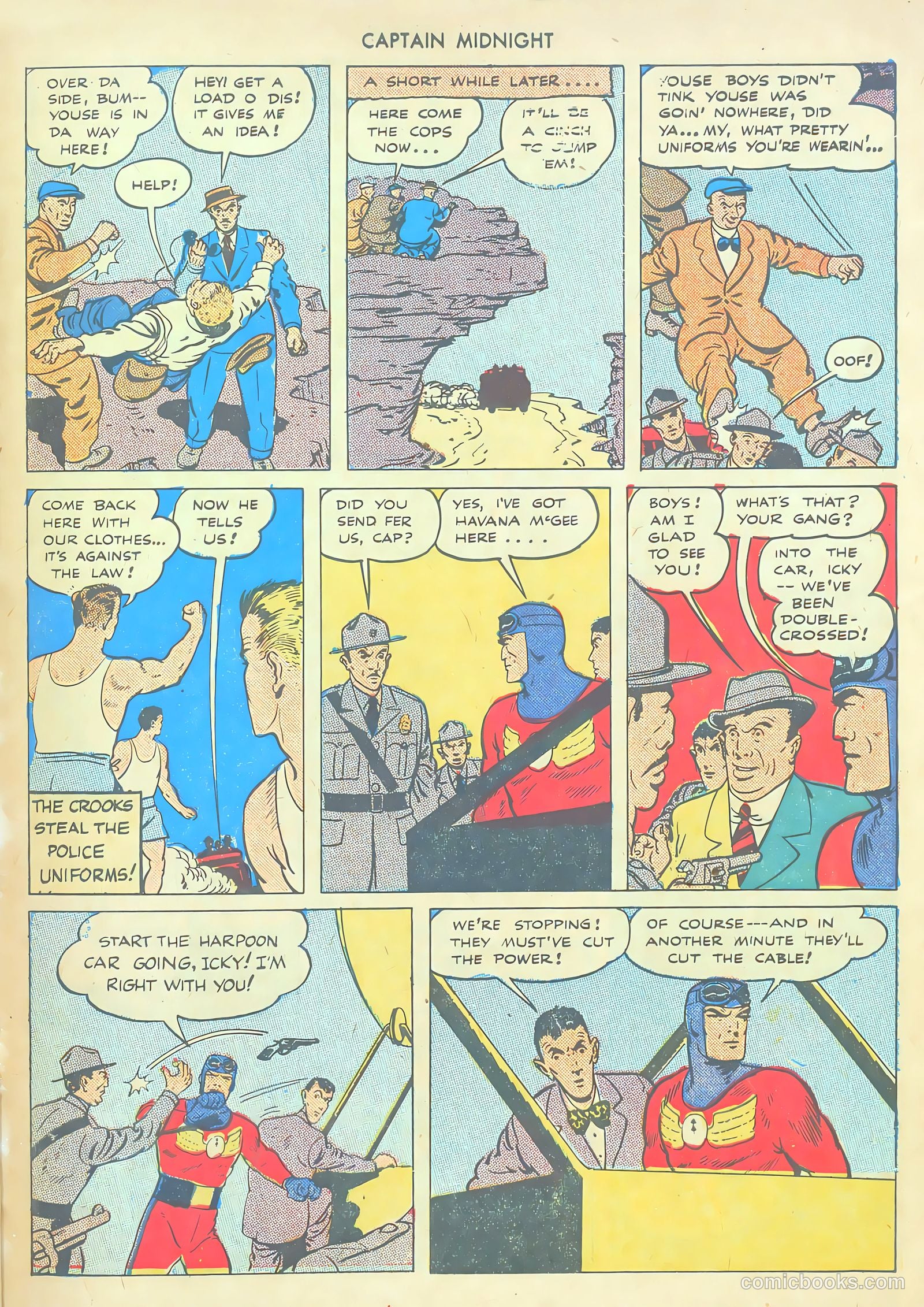 Captain Midnight #32 (1945) — page 22 of 35