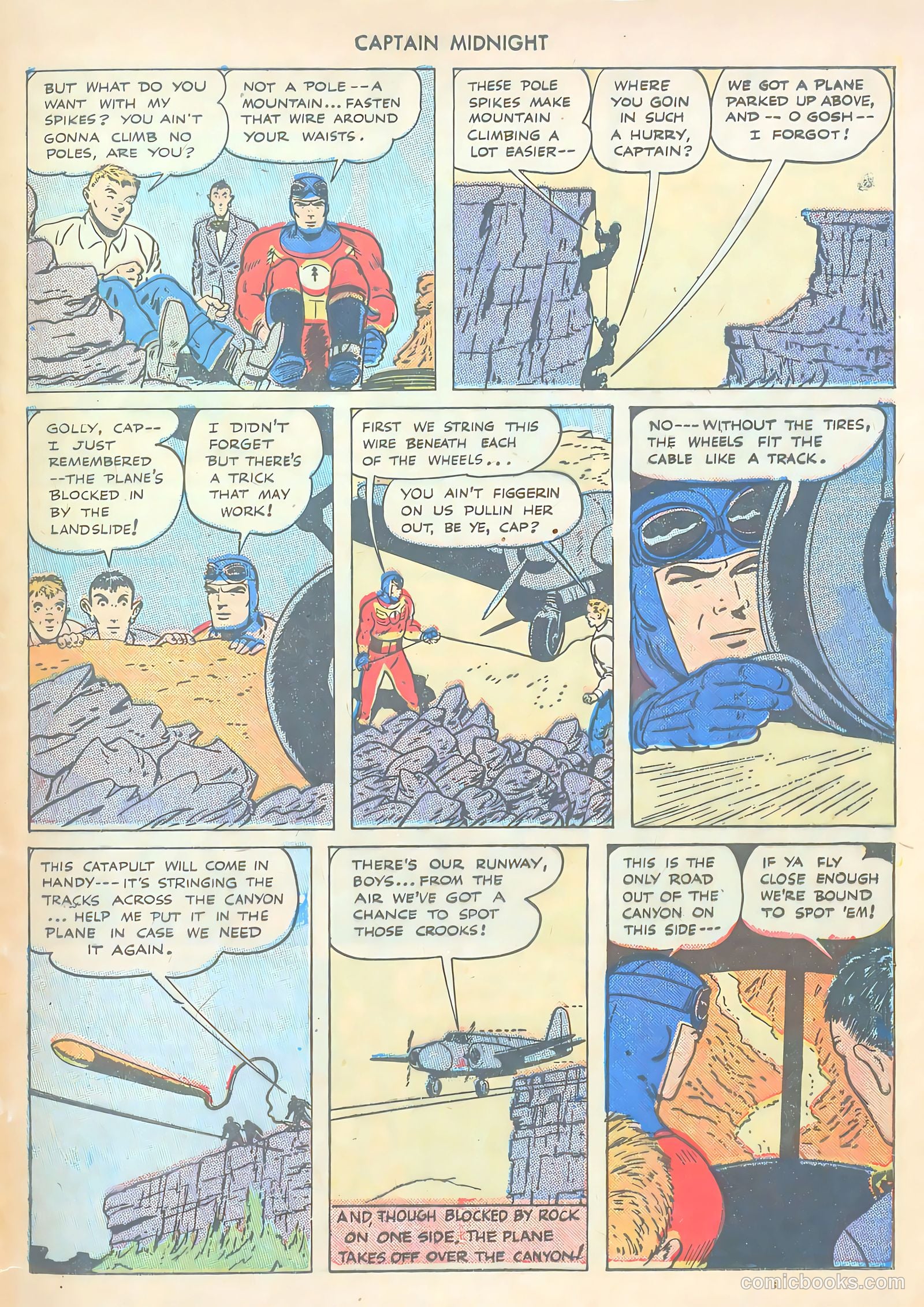 Captain Midnight #32 (1945) — page 24 of 35