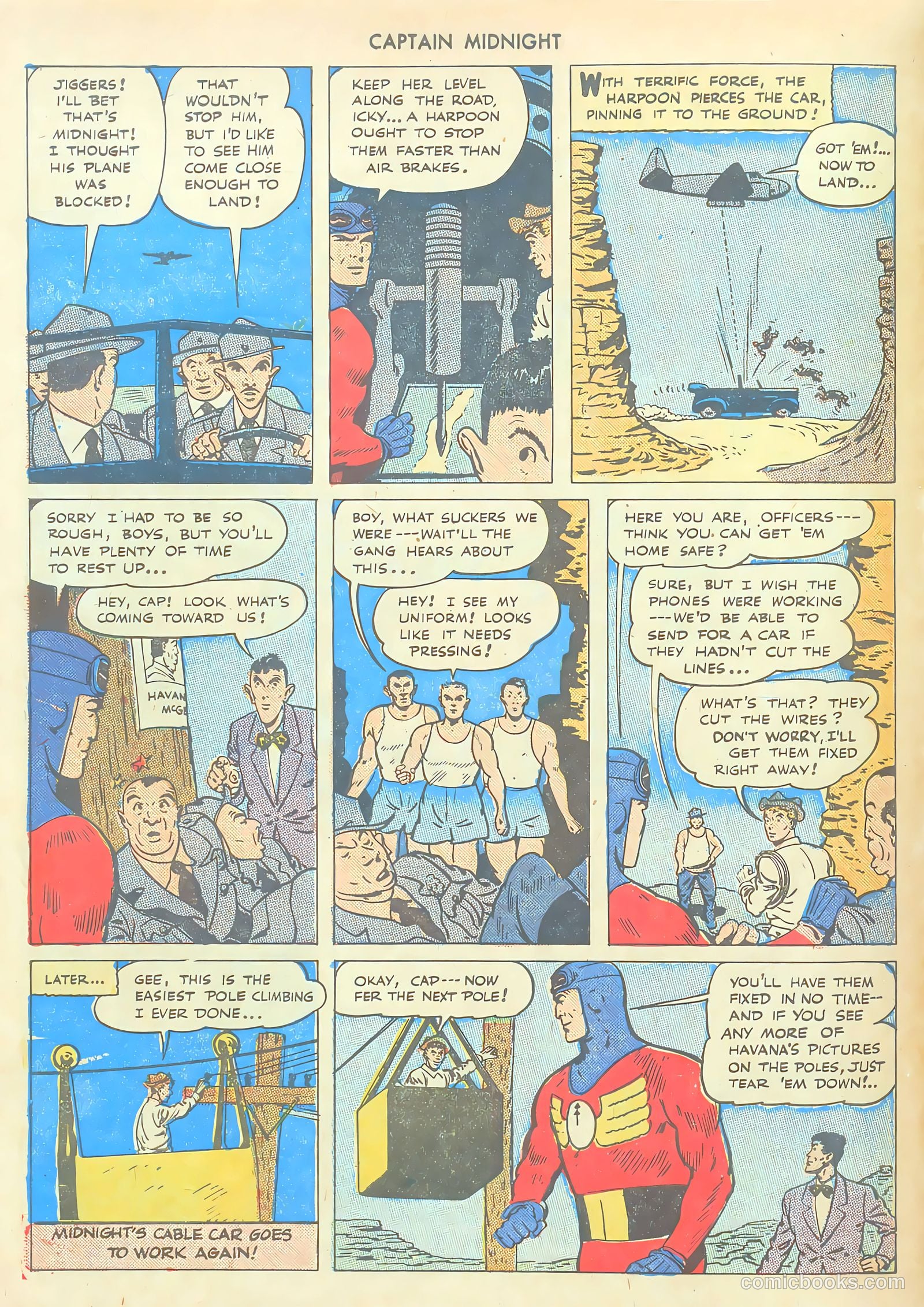 Captain Midnight #32 (1945) — page 25 of 35