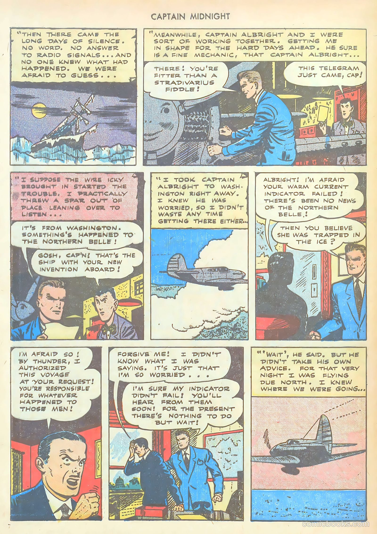 Captain Midnight #32 (1945) — page 27 of 35