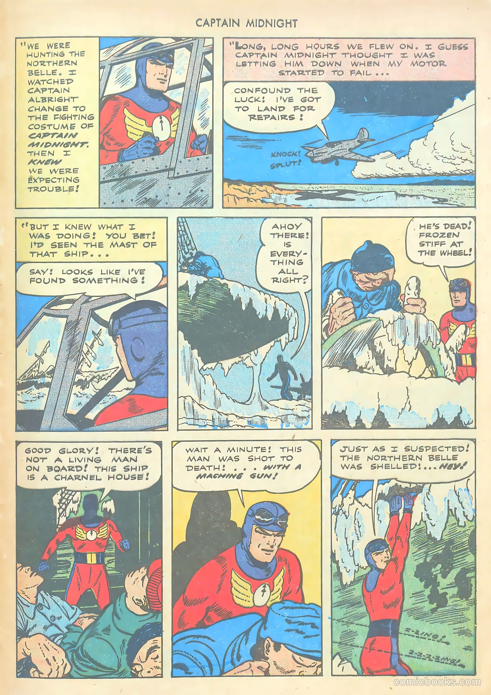 Captain Midnight #32 (1945) — page 28 of 35