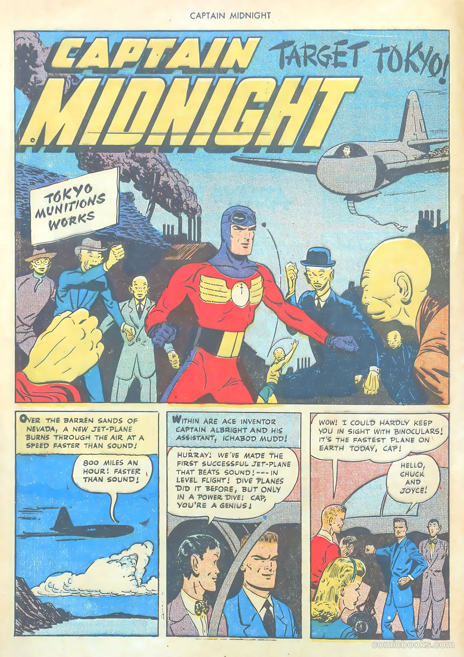 Captain Midnight #33 (1945) — page 4 of 36