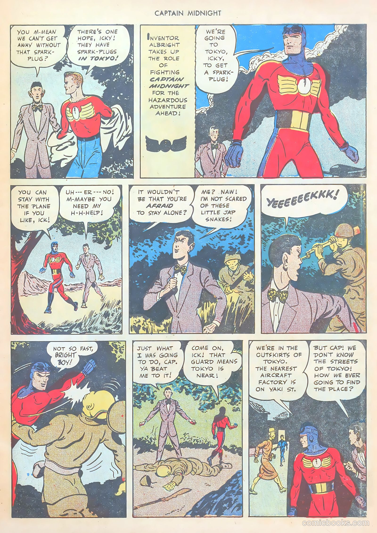 Captain Midnight #33 (1945) — page 7 of 36