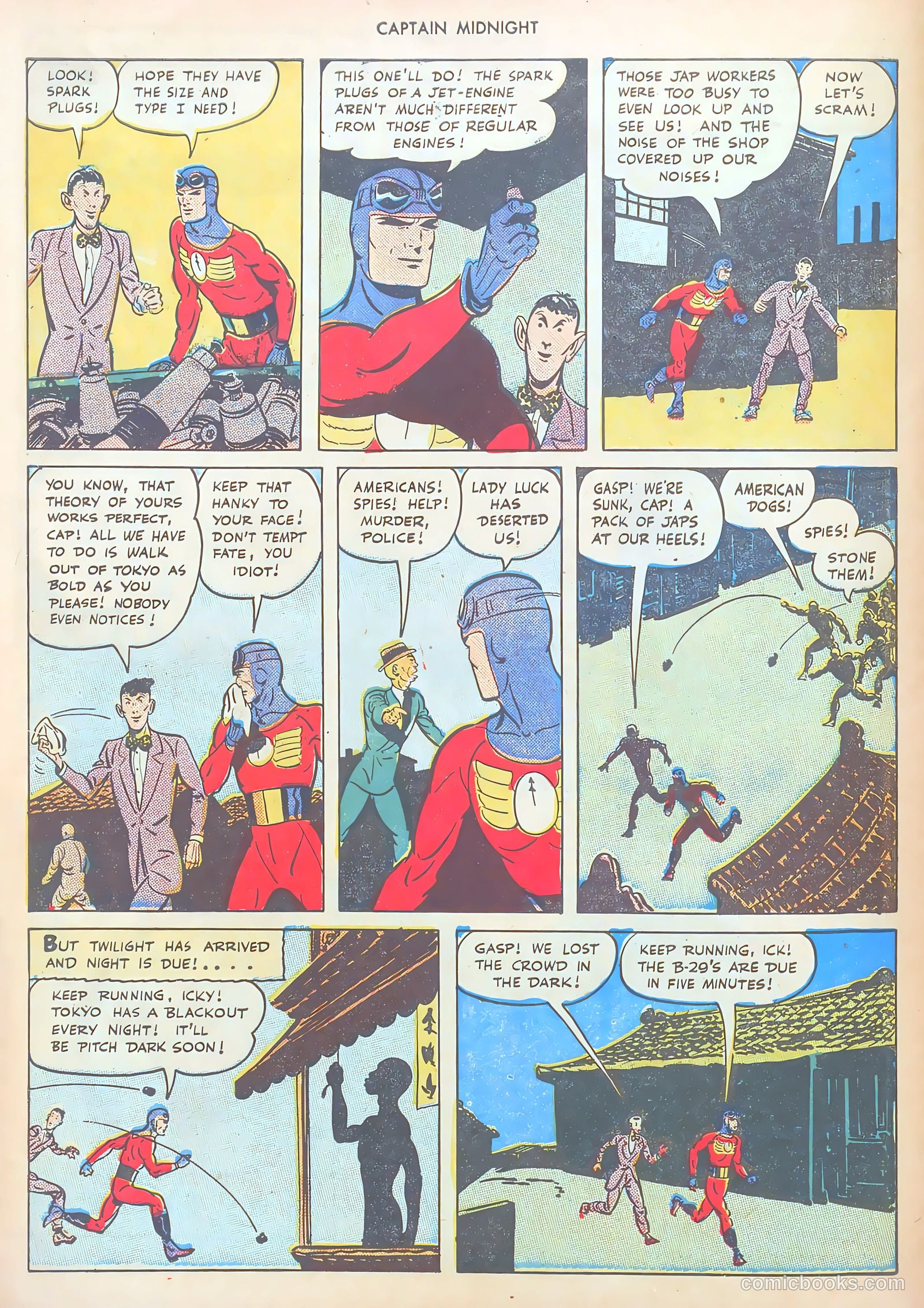 Captain Midnight #33 (1945) — page 10 of 36