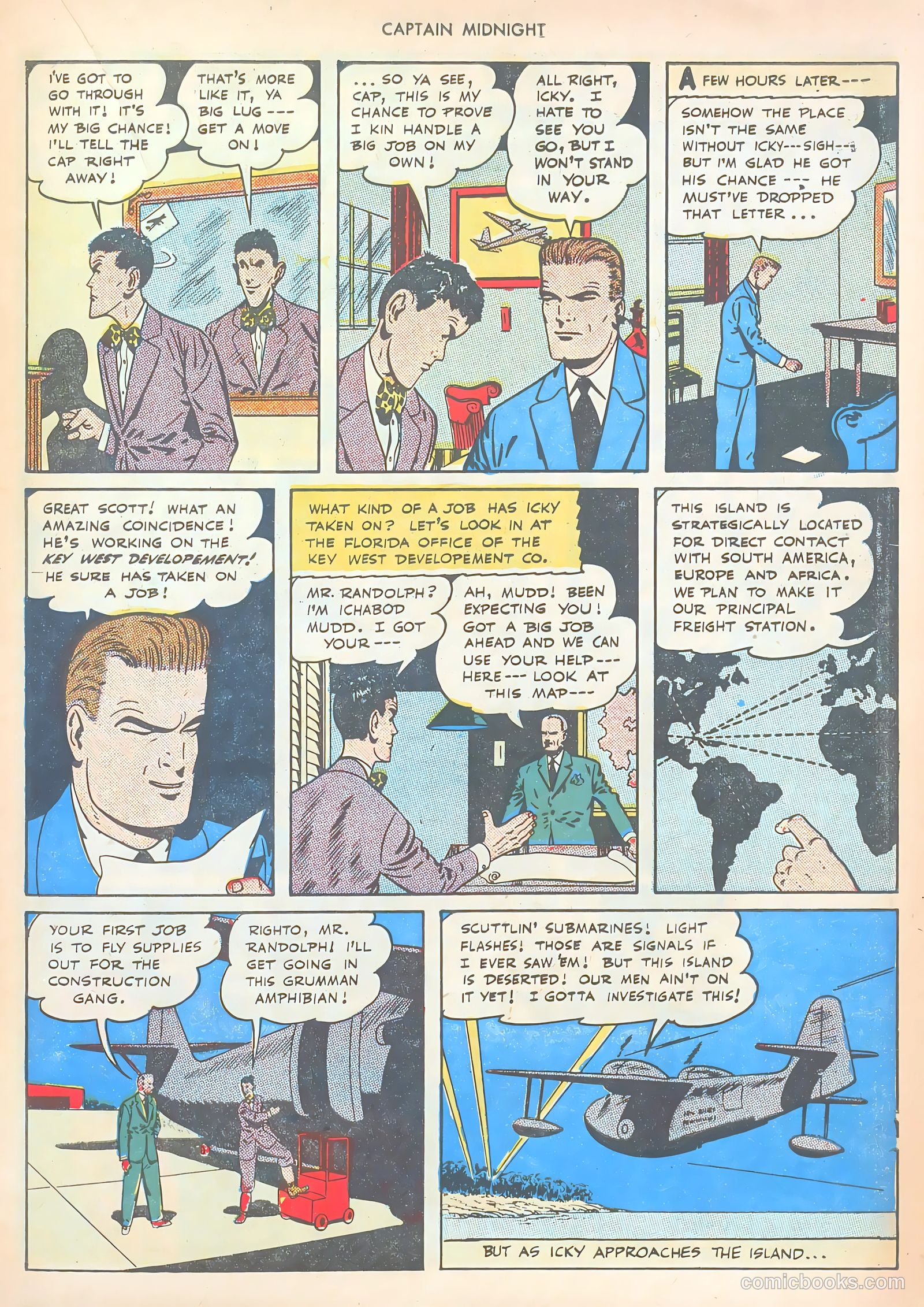 Captain Midnight #33 (1945) — page 15 of 36