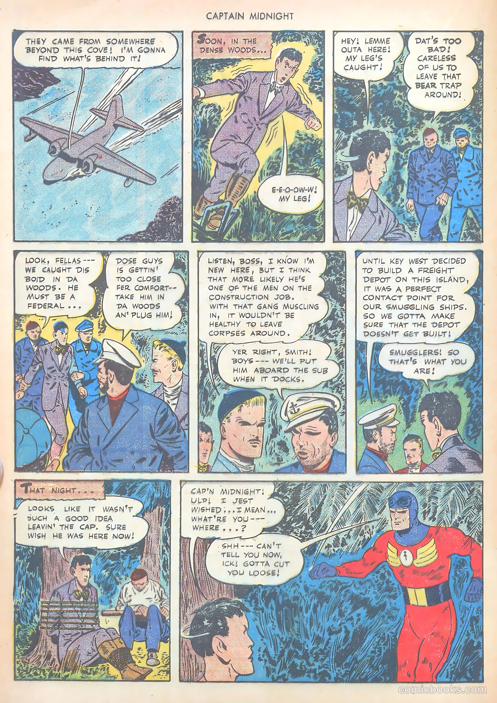 Captain Midnight #33 (1945) — page 16 of 36