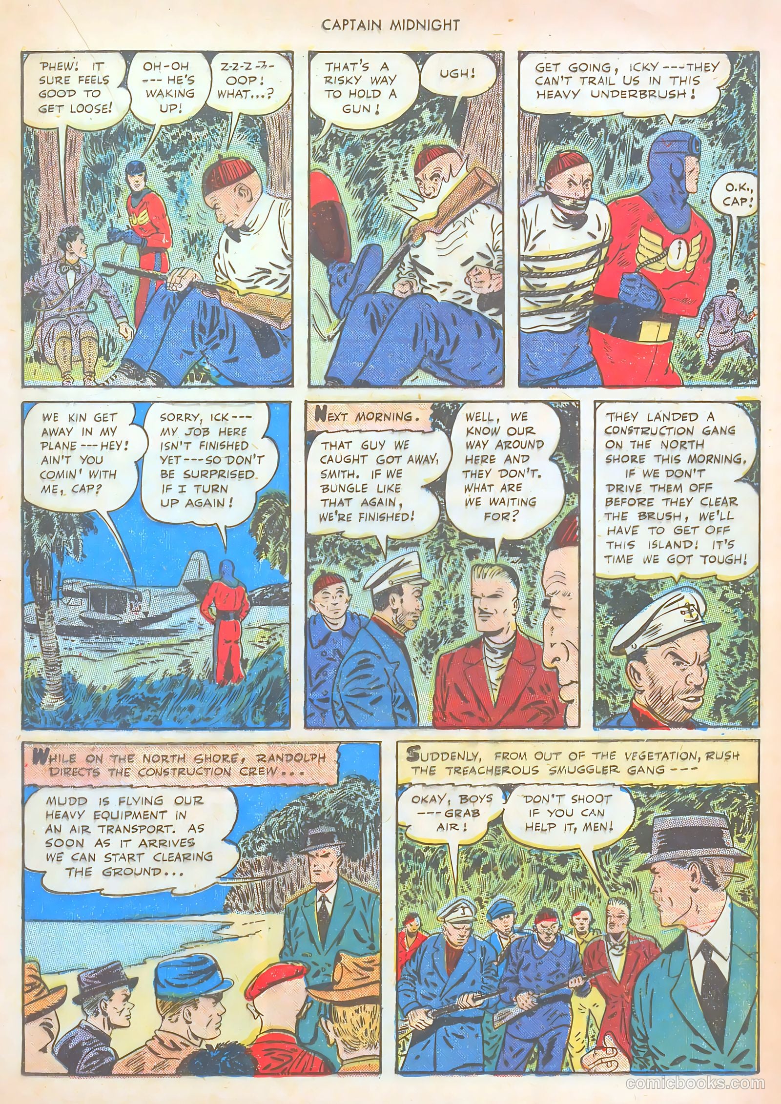 Captain Midnight #33 (1945) — page 17 of 36