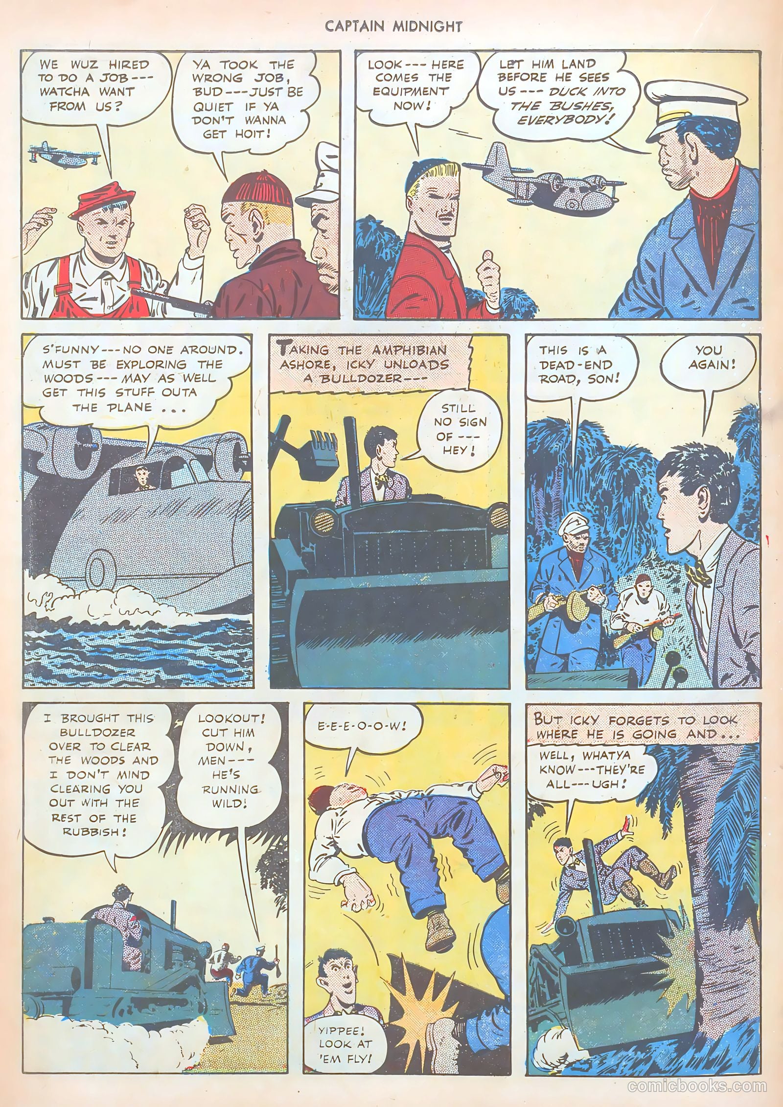 Captain Midnight #33 (1945) — page 18 of 36