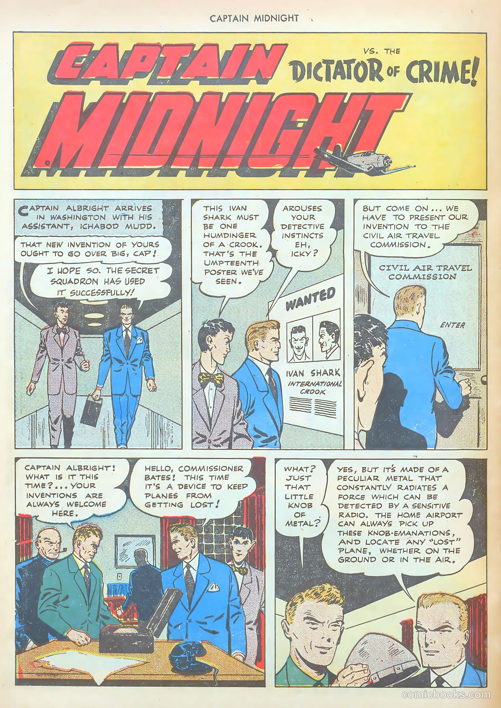 Captain Midnight #33 (1945) — page 26 of 36